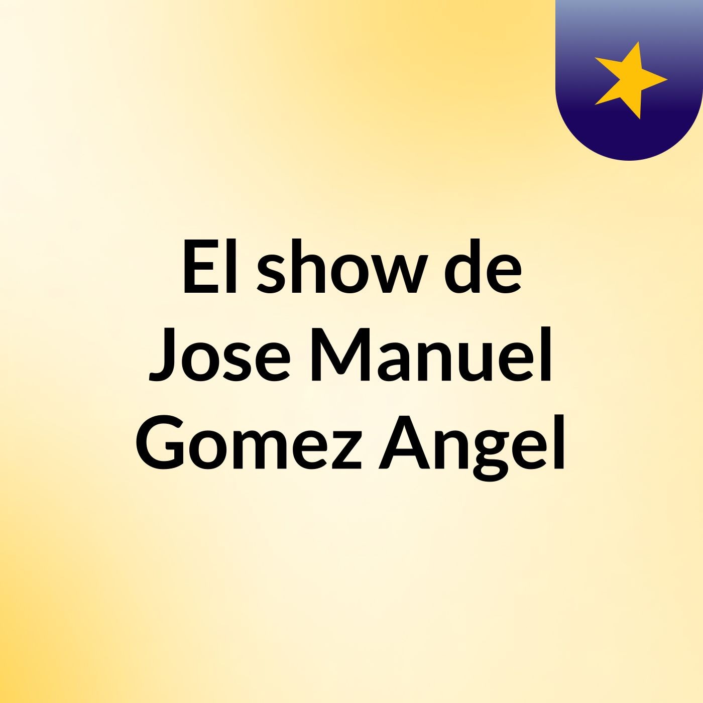 El show de Jose Manuel Gomez Angel