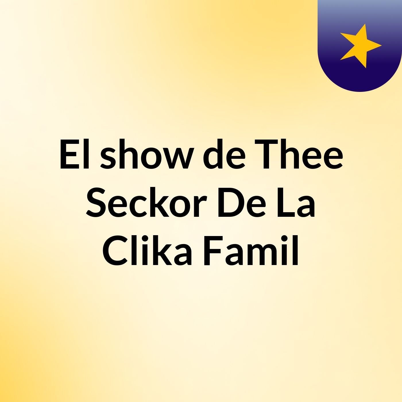 El show de Thee Seckor De La Clika Famil