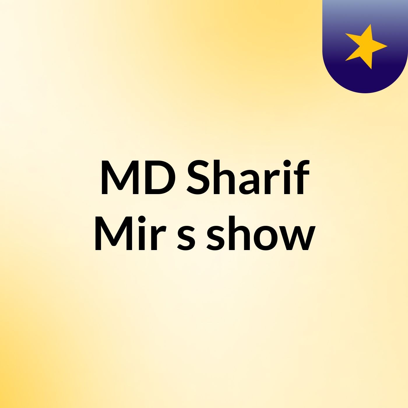 MD Sharif Mir's show