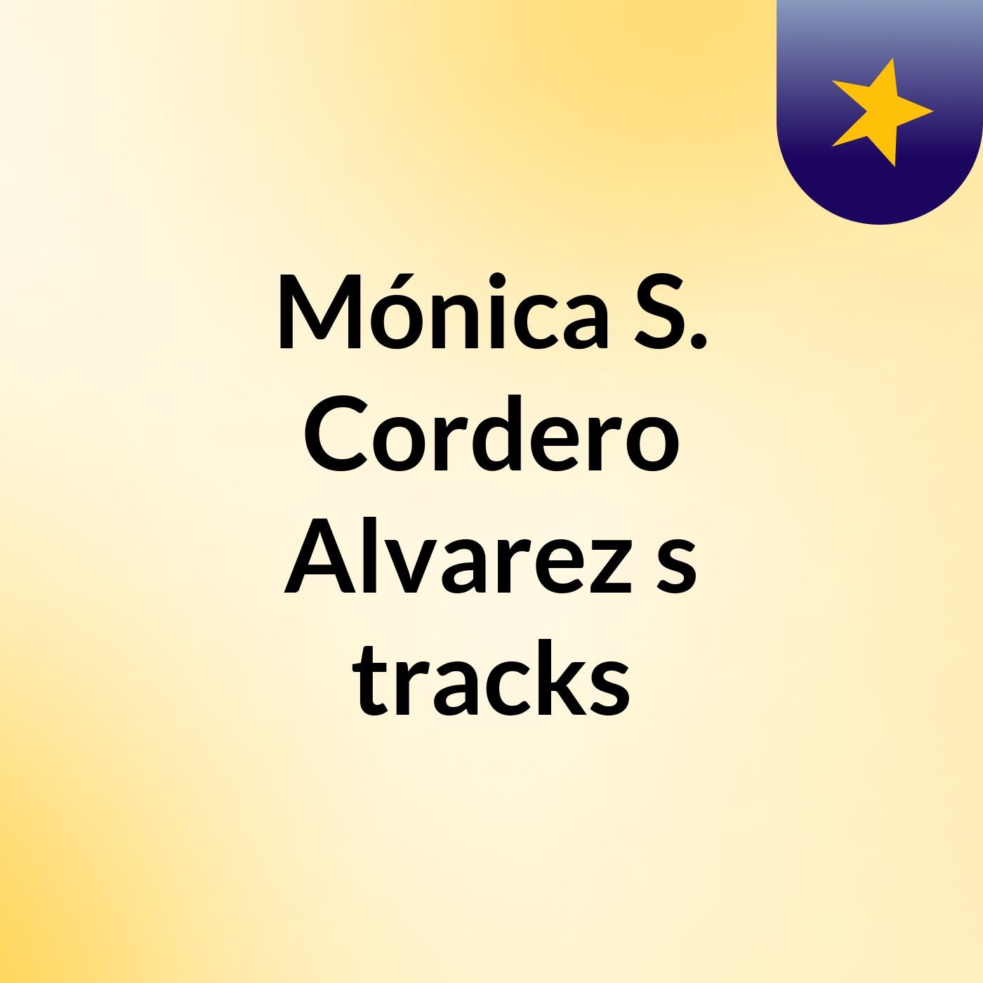 Mónica S. Cordero Alvarez's tracks