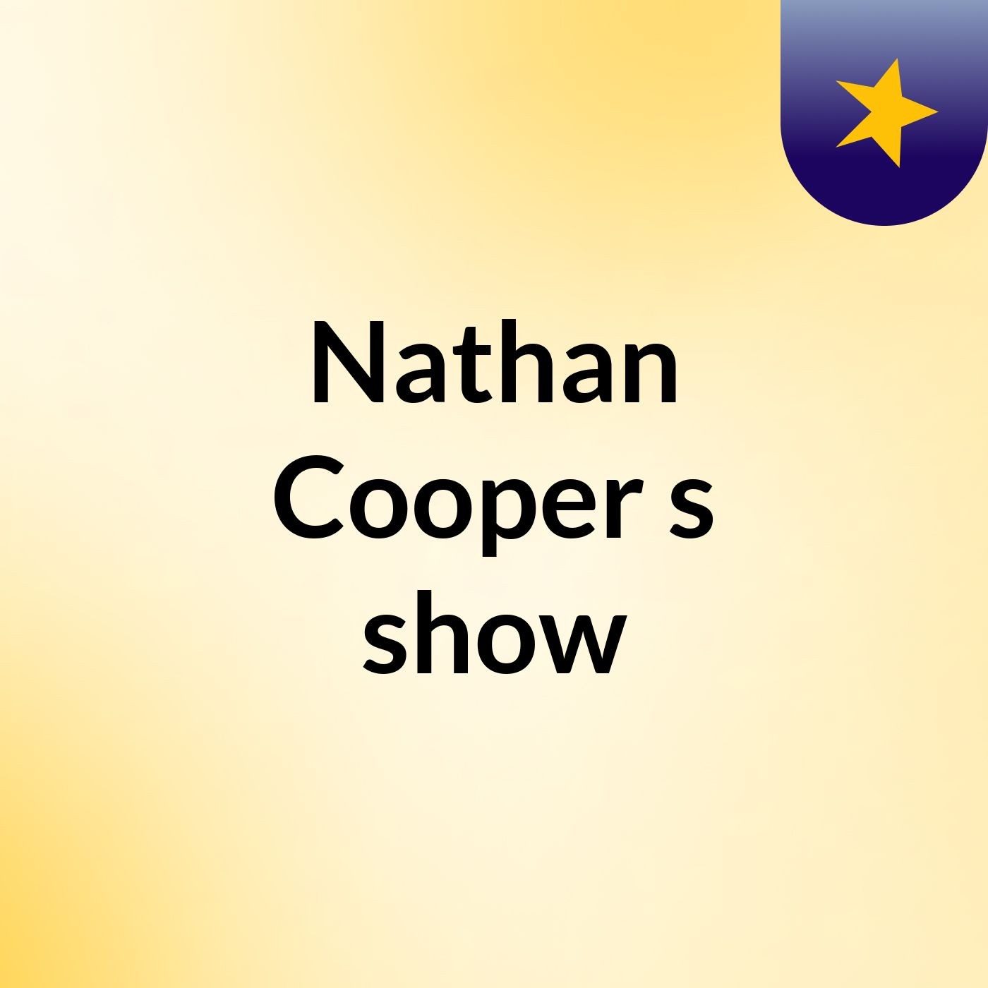Nathan Cooper's show