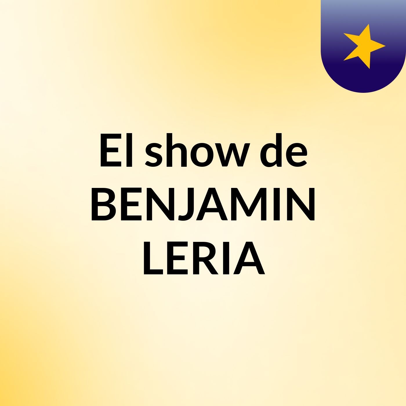 El show de BENJAMIN LERIA