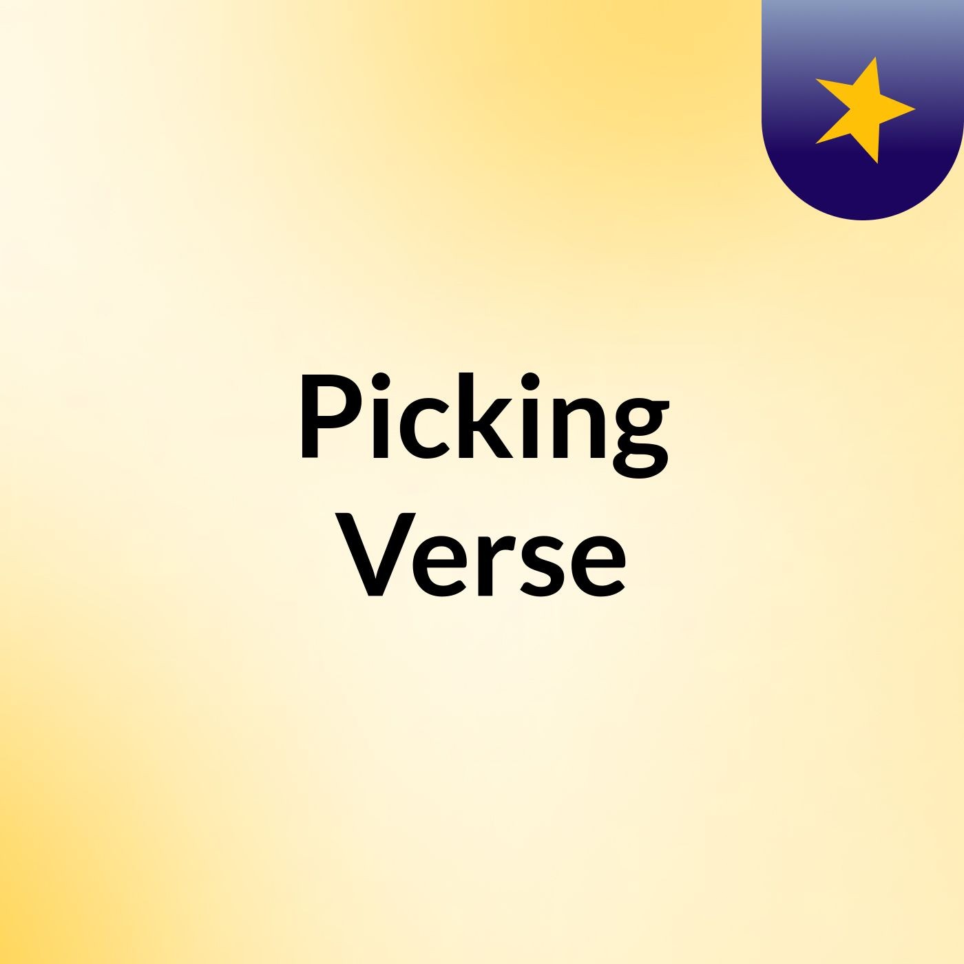 Picking Verse