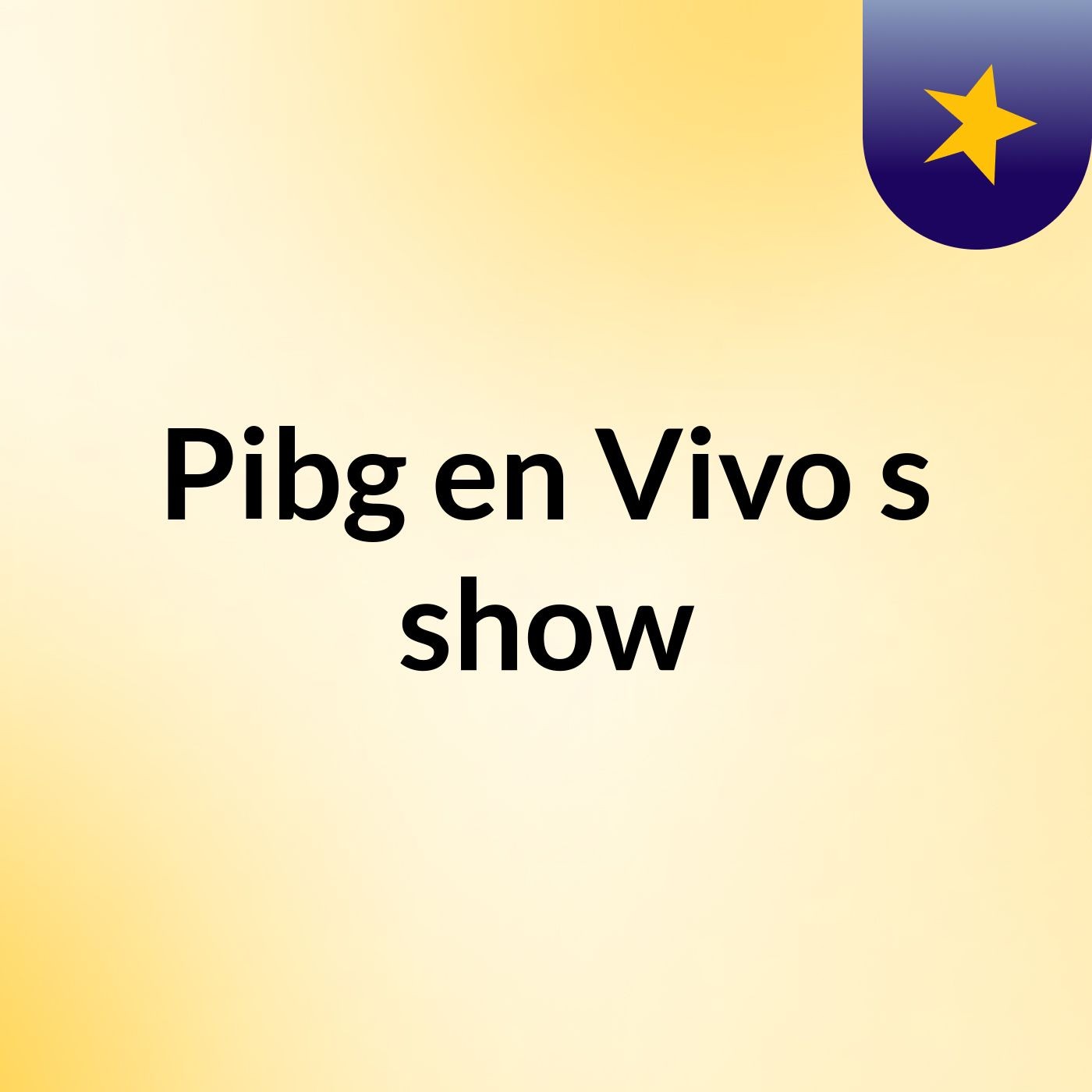 Pibg en Vivo's show