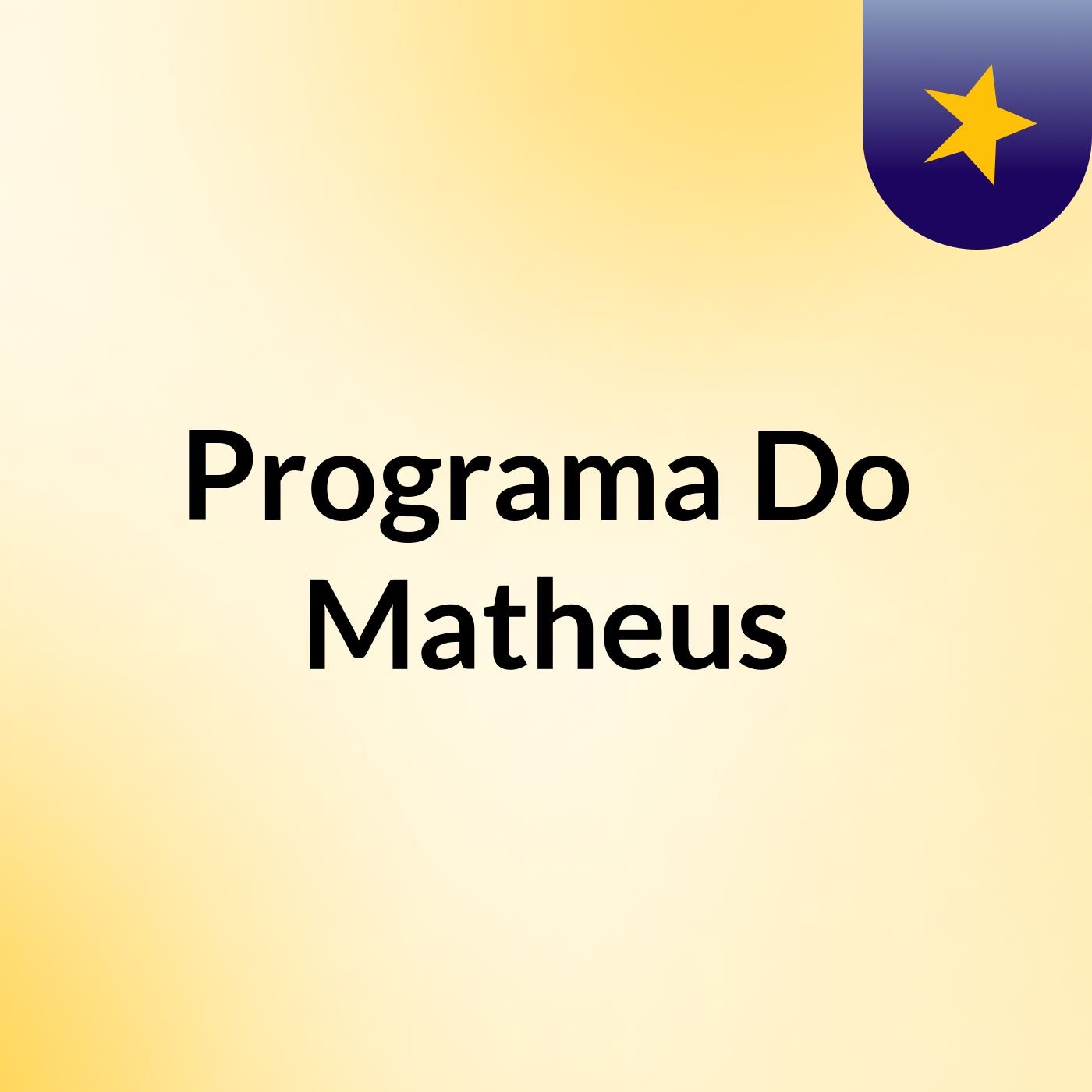 # Programa Do Matheus