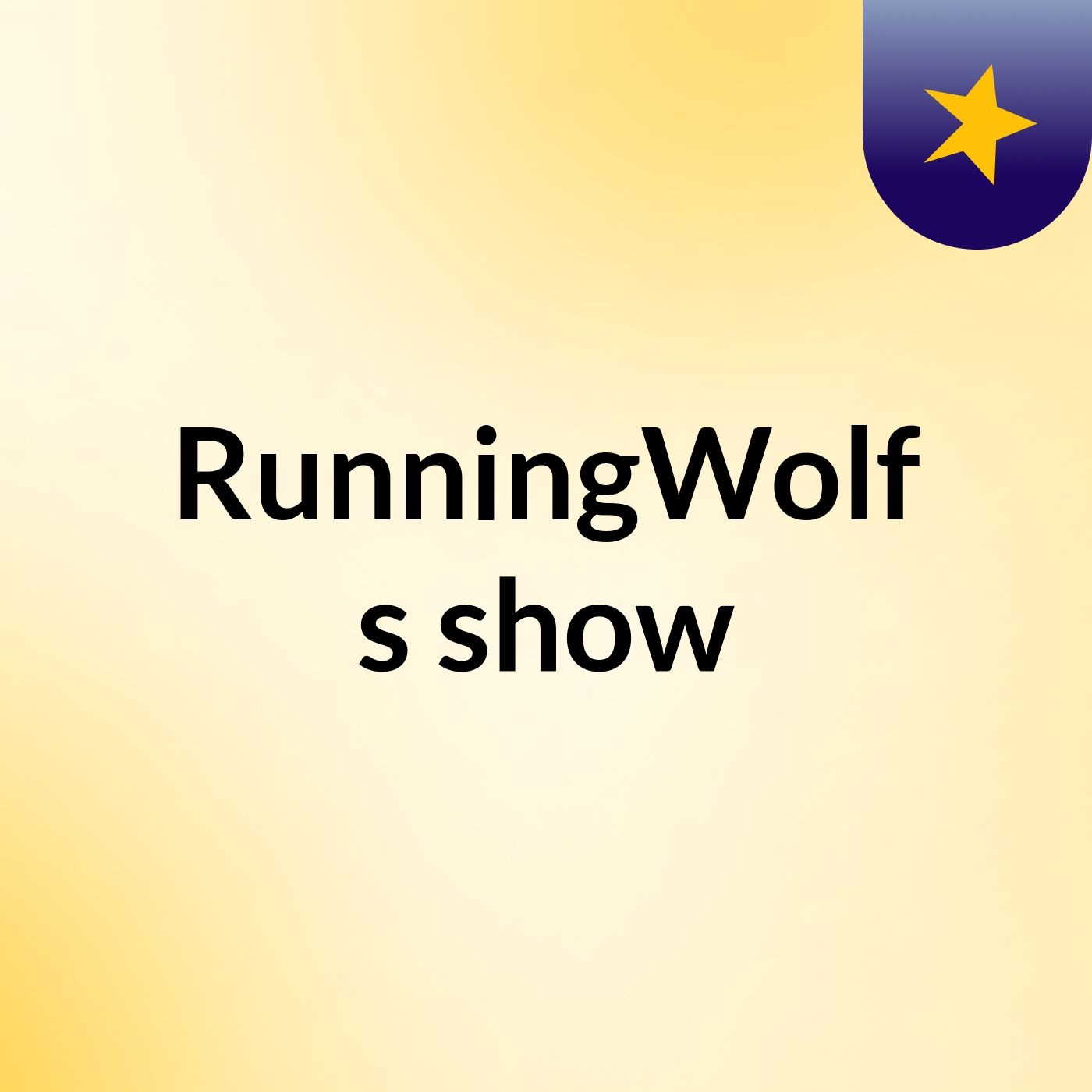 RunningWolf's show
