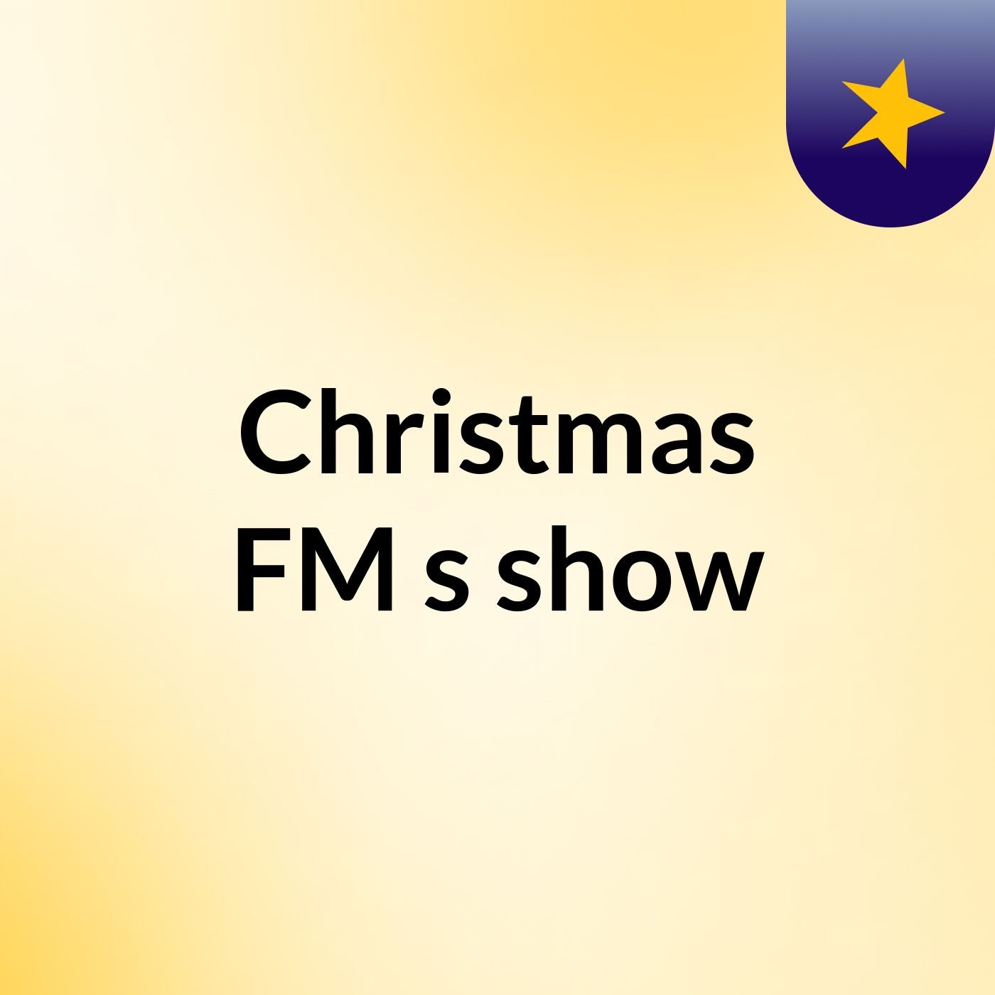 Christmas FM's show