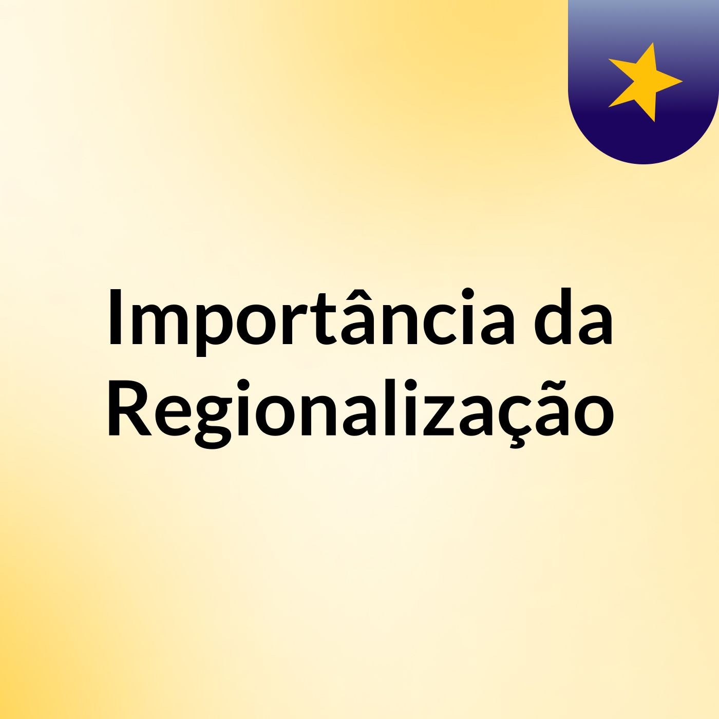 Importância da Regionalização podcast artwork