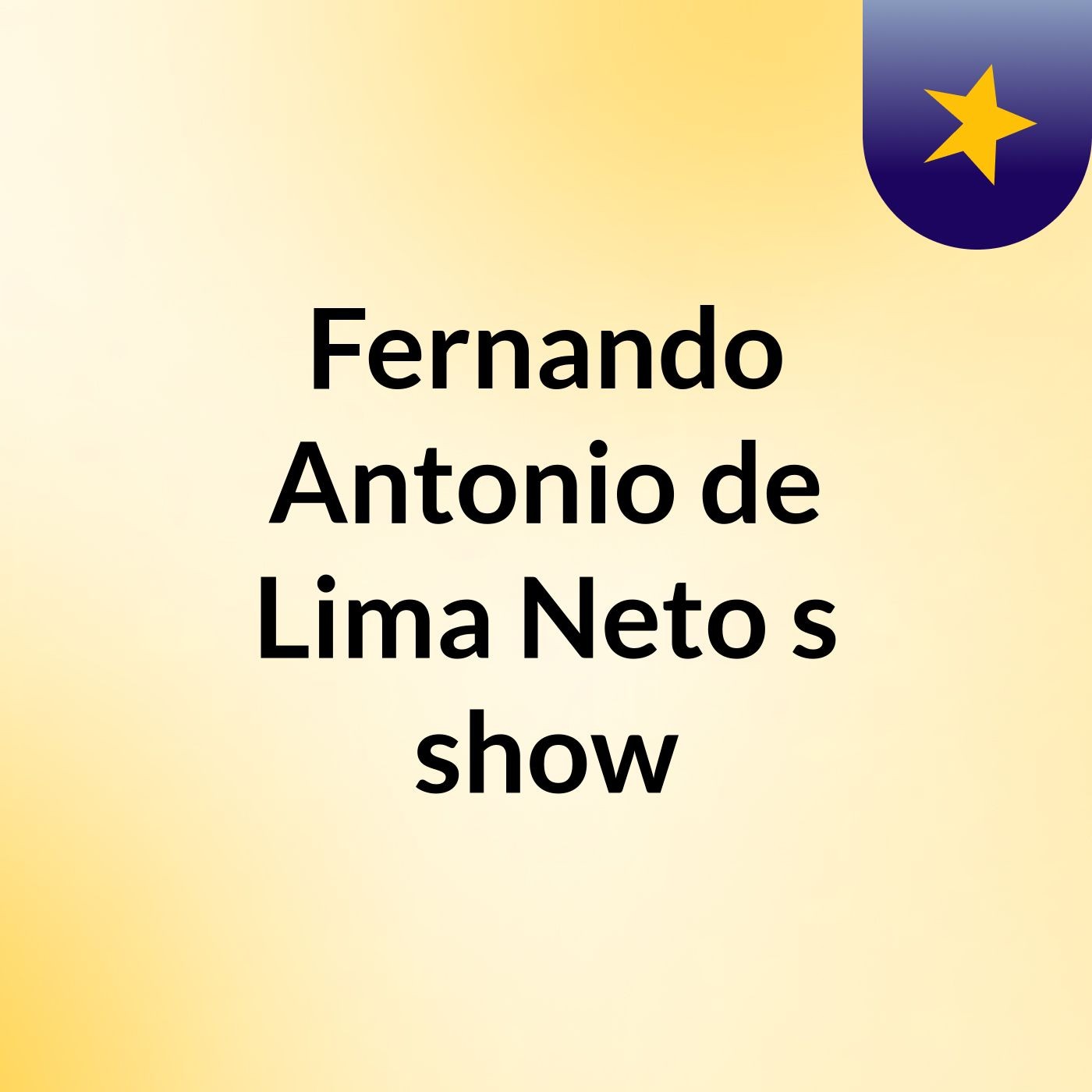 Fernando Antonio de Lima Neto's show