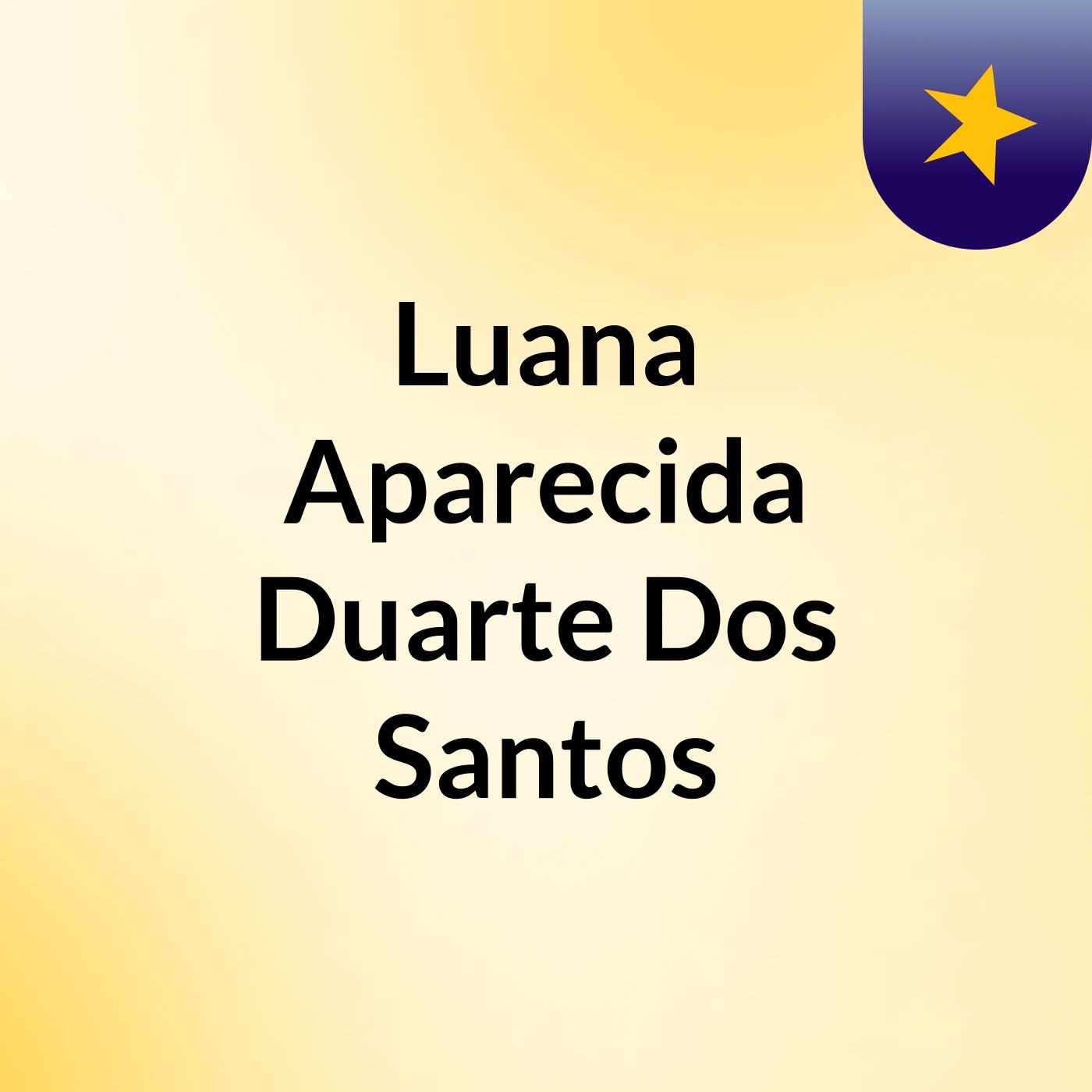 Luana Aparecida Duarte Dos Santos