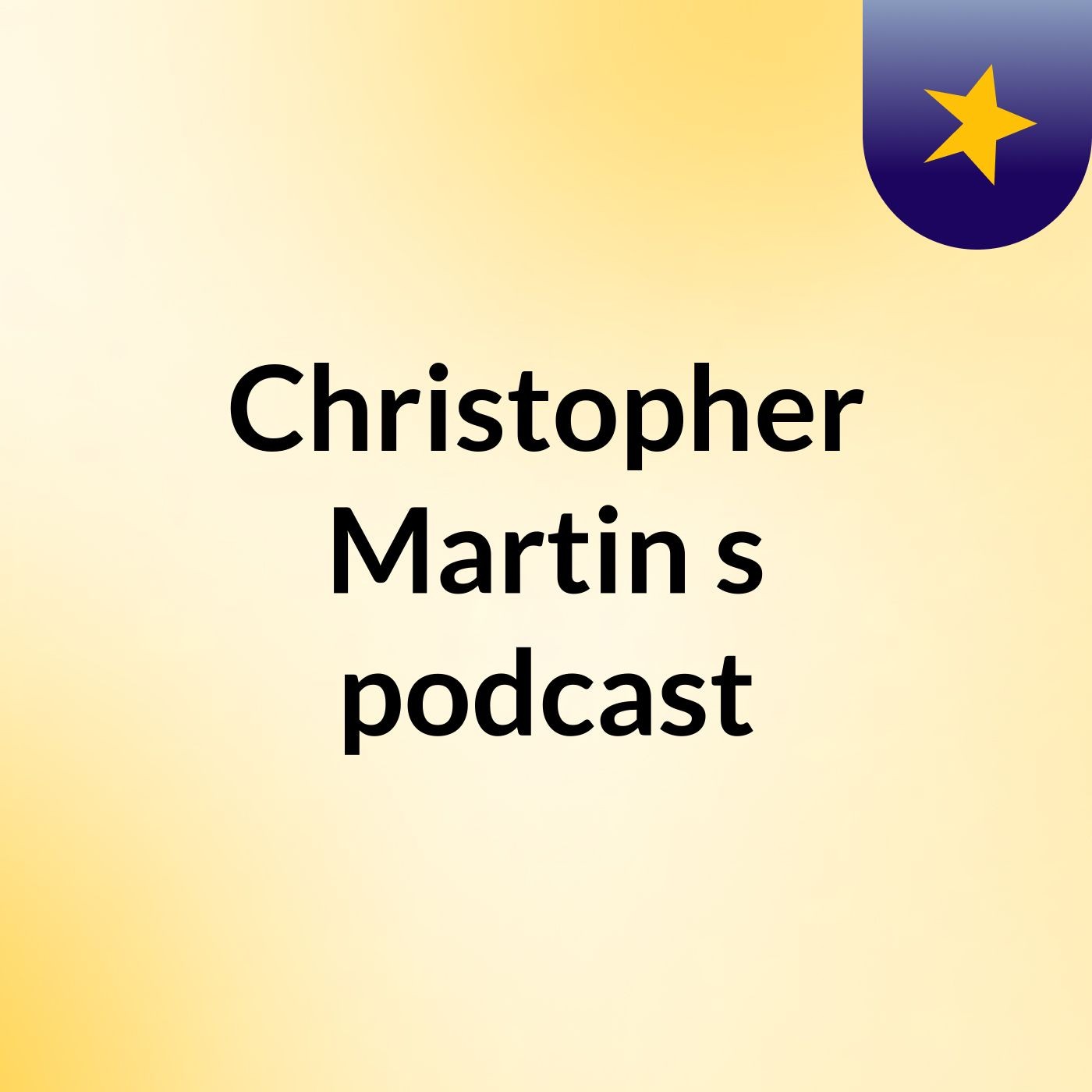 Christopher Martin's podcast