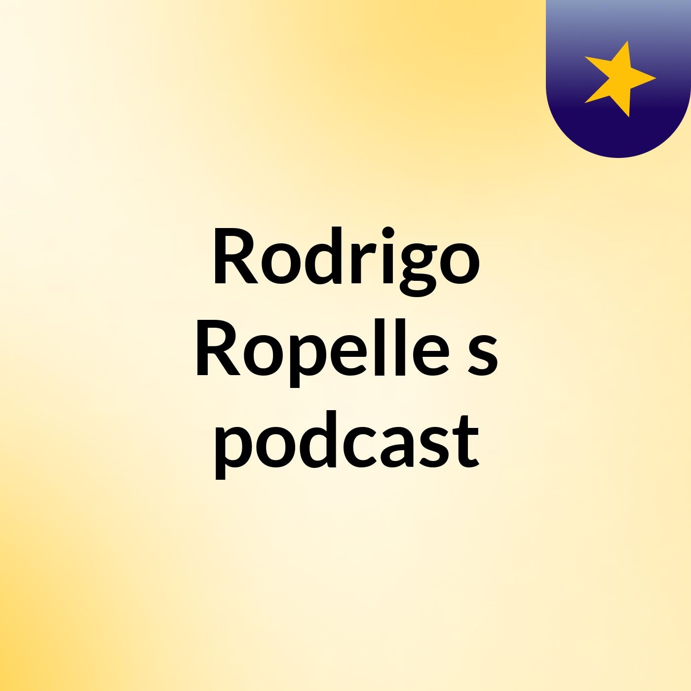 Rodrigo Ropelle's podcast