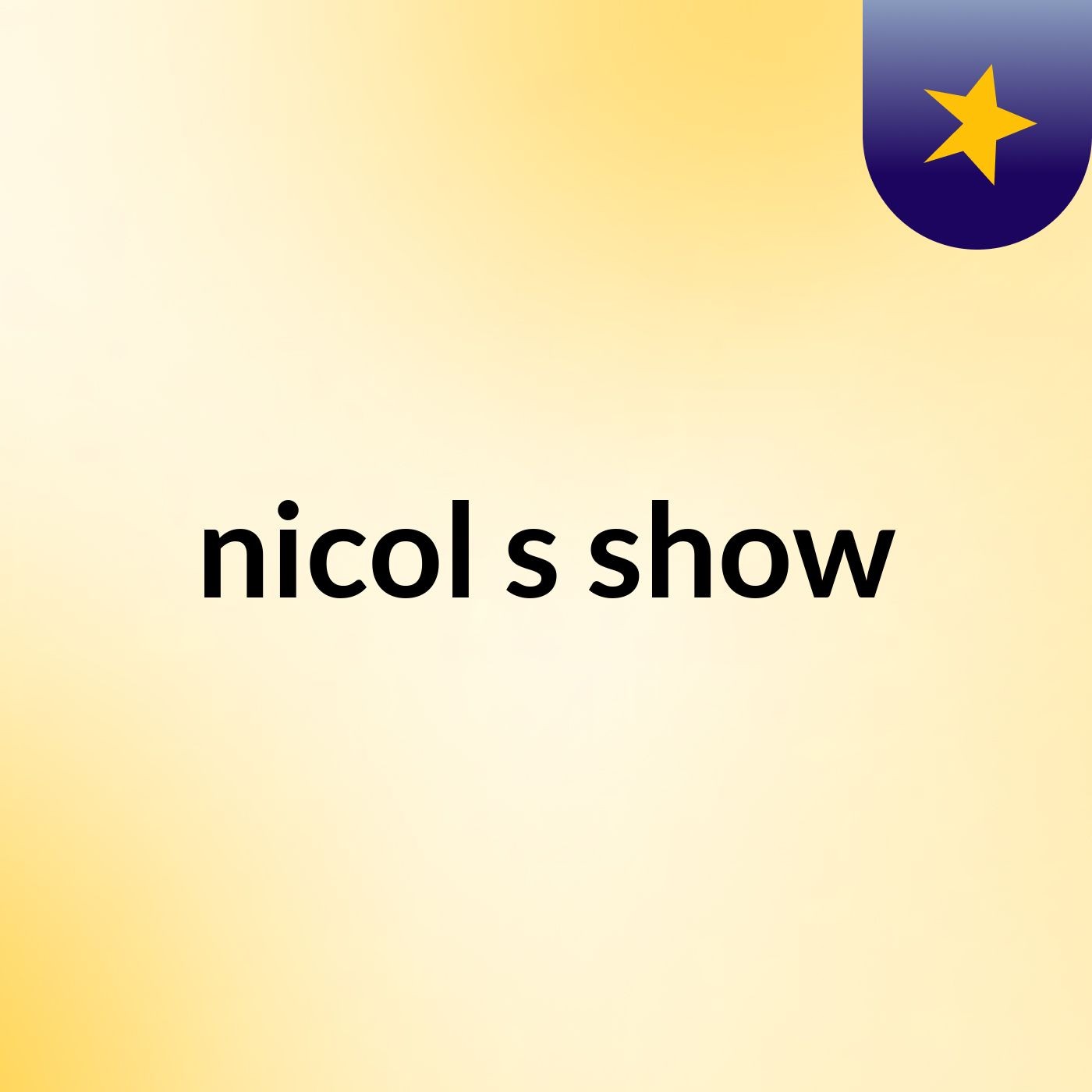 nicol's show
