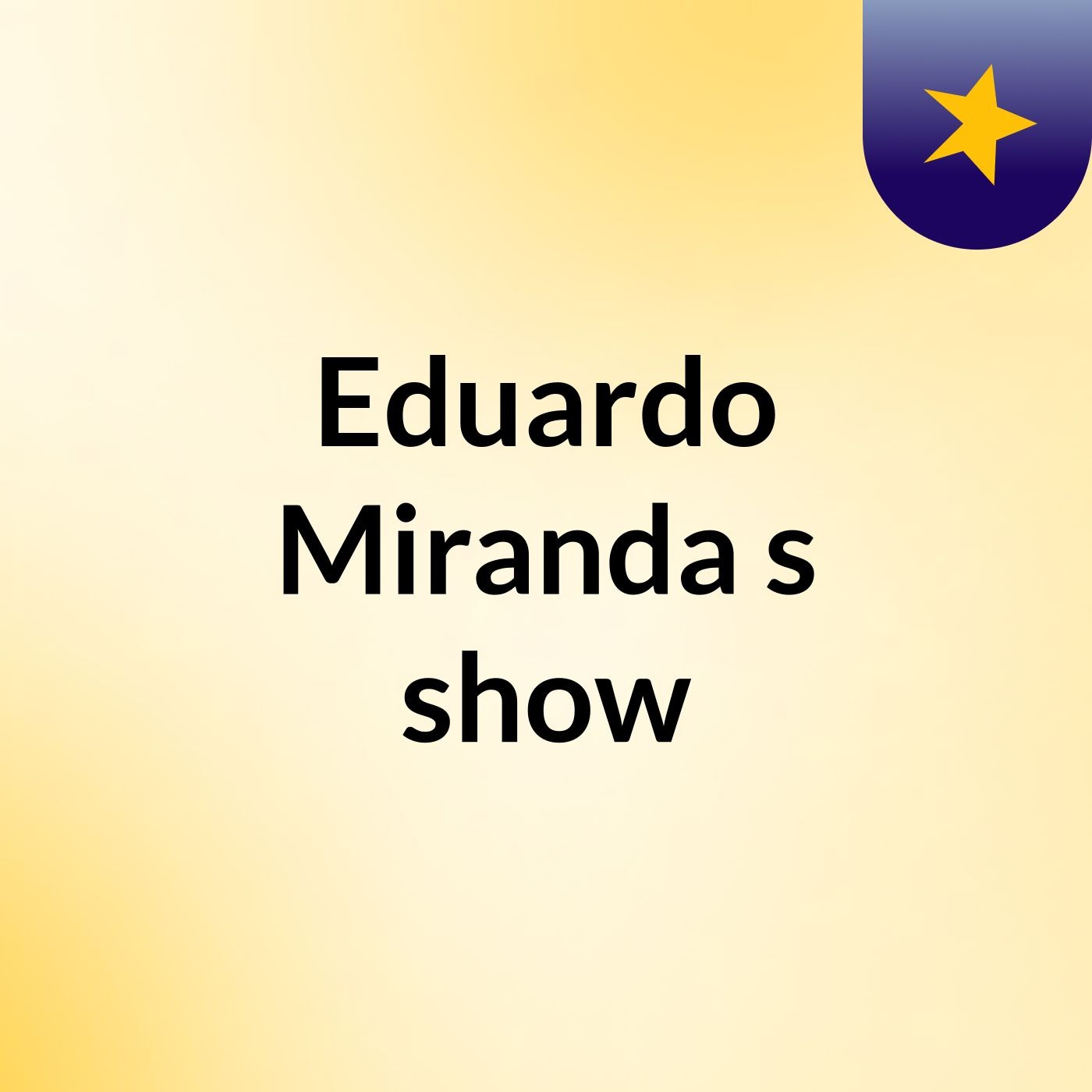 Eduardo Miranda's show