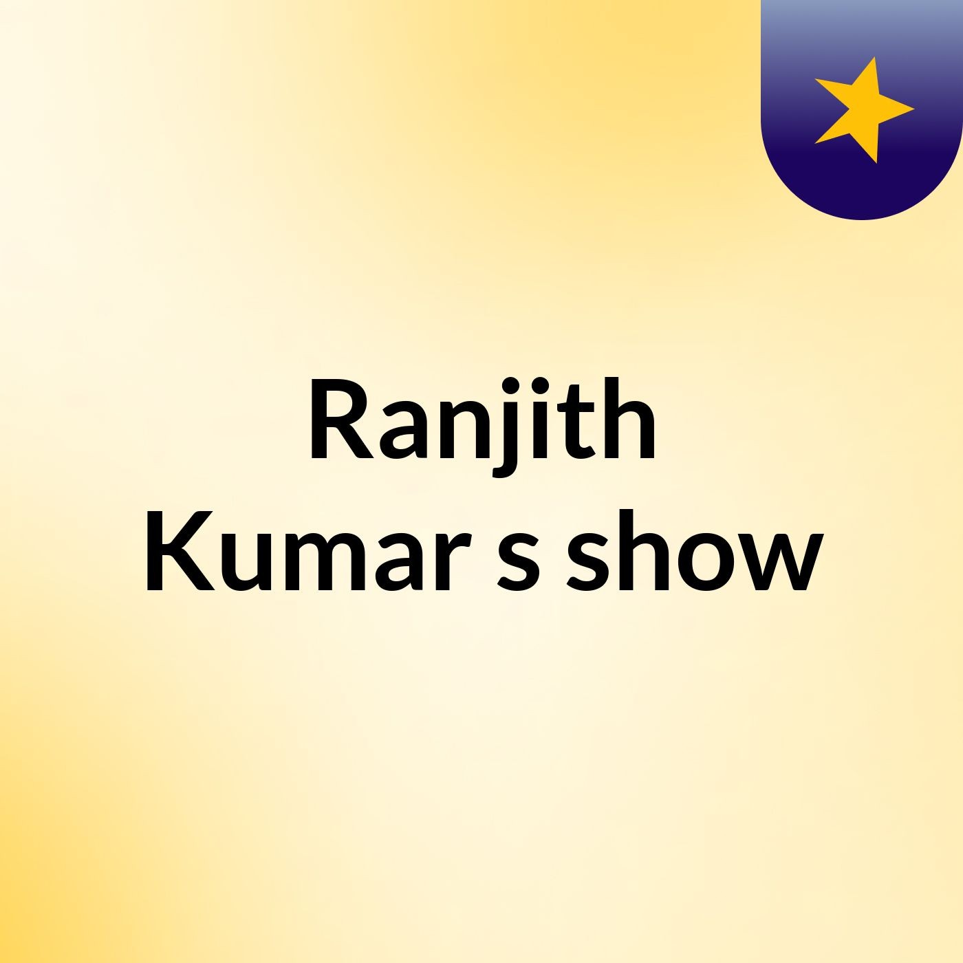 Ranjith Kumar's show