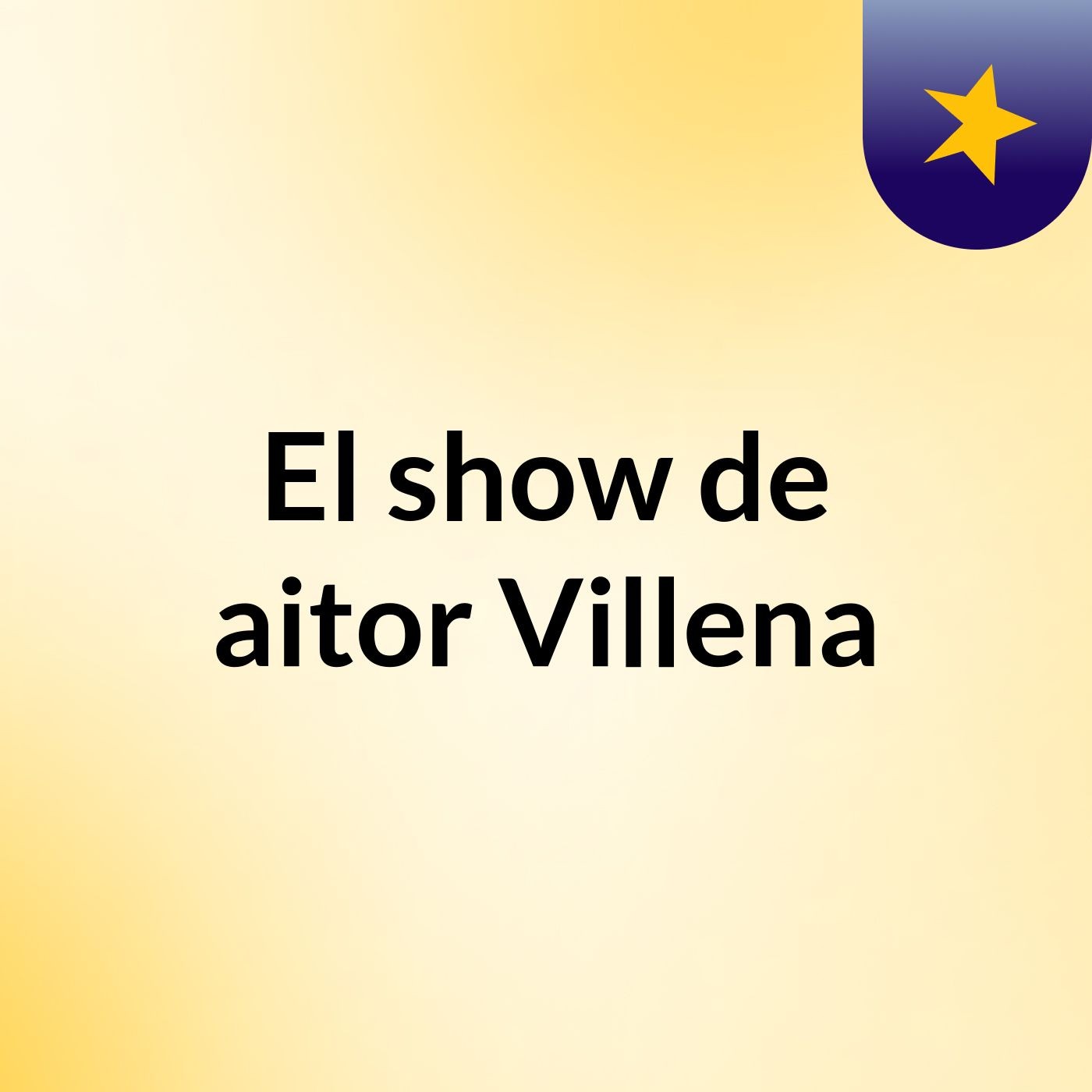 El show de aitor Villena
