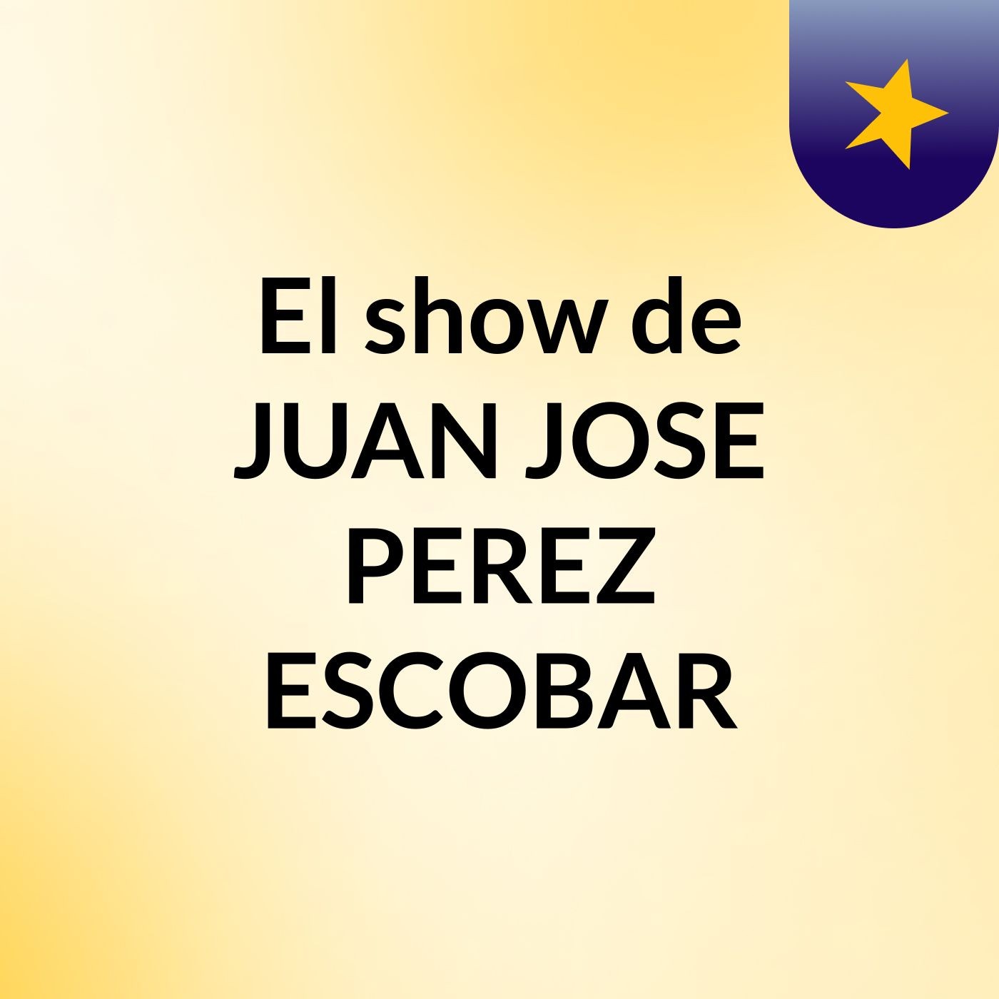 El show de JUAN JOSE PEREZ ESCOBAR