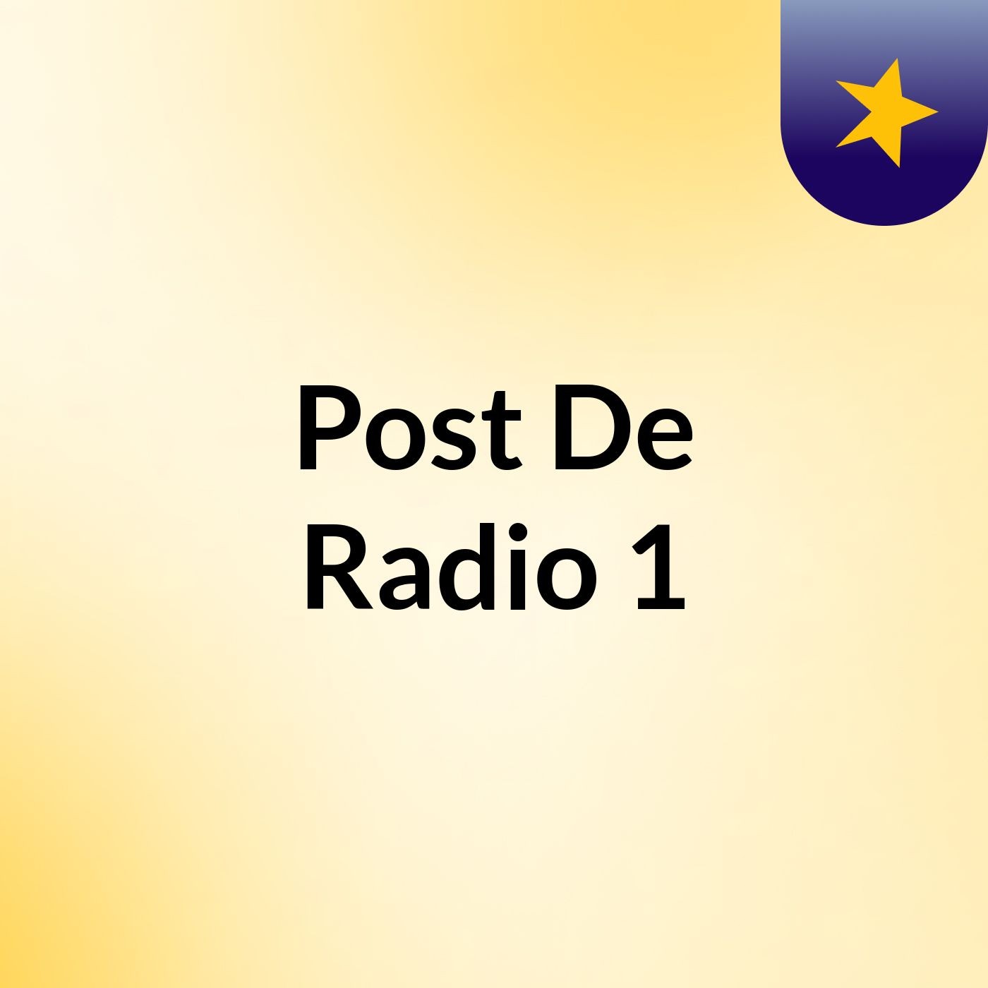 Post De Radio 1