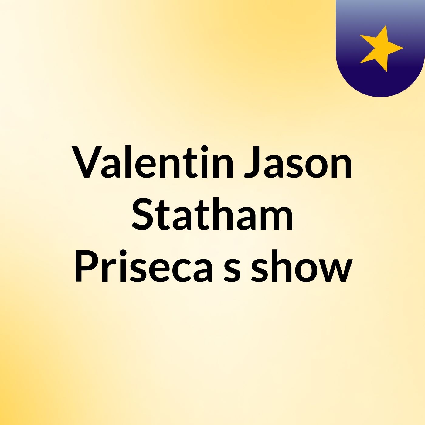 Valentin Jason Statham Priseca\'s show
