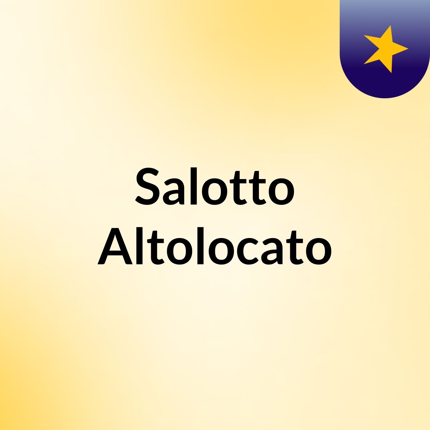 Salotto Altolocato