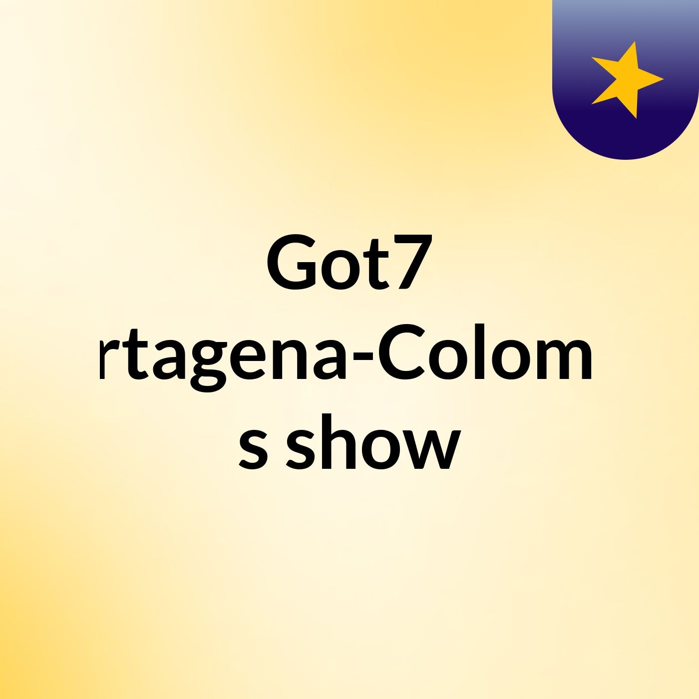 Got7 Cartagena-Colombia's show