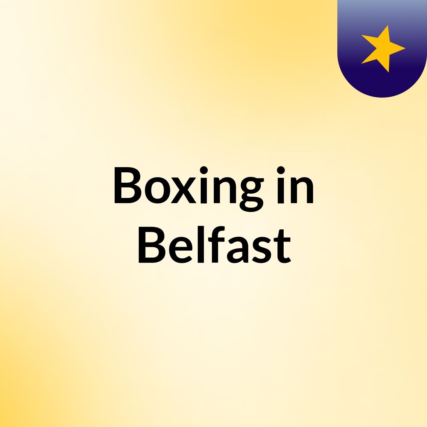 Boxing in Belfast