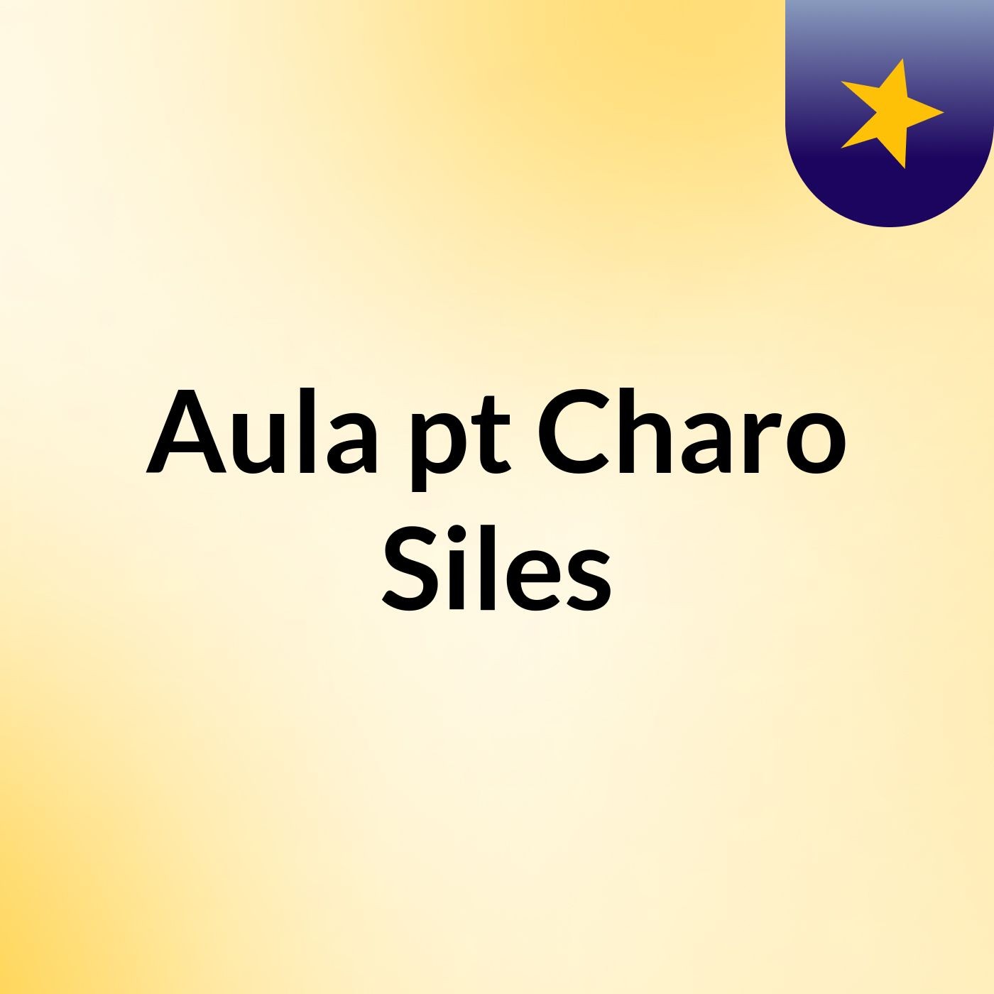 Aula pt Charo Siles