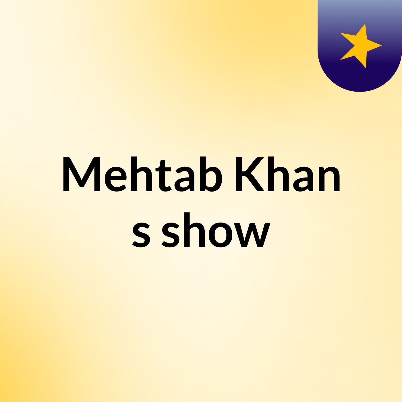 Mehtab Khan's show