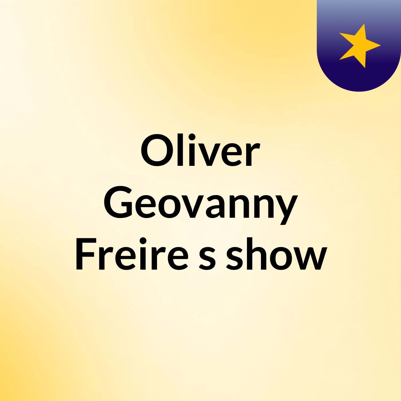 Oliver Geovanny Freire\'s show