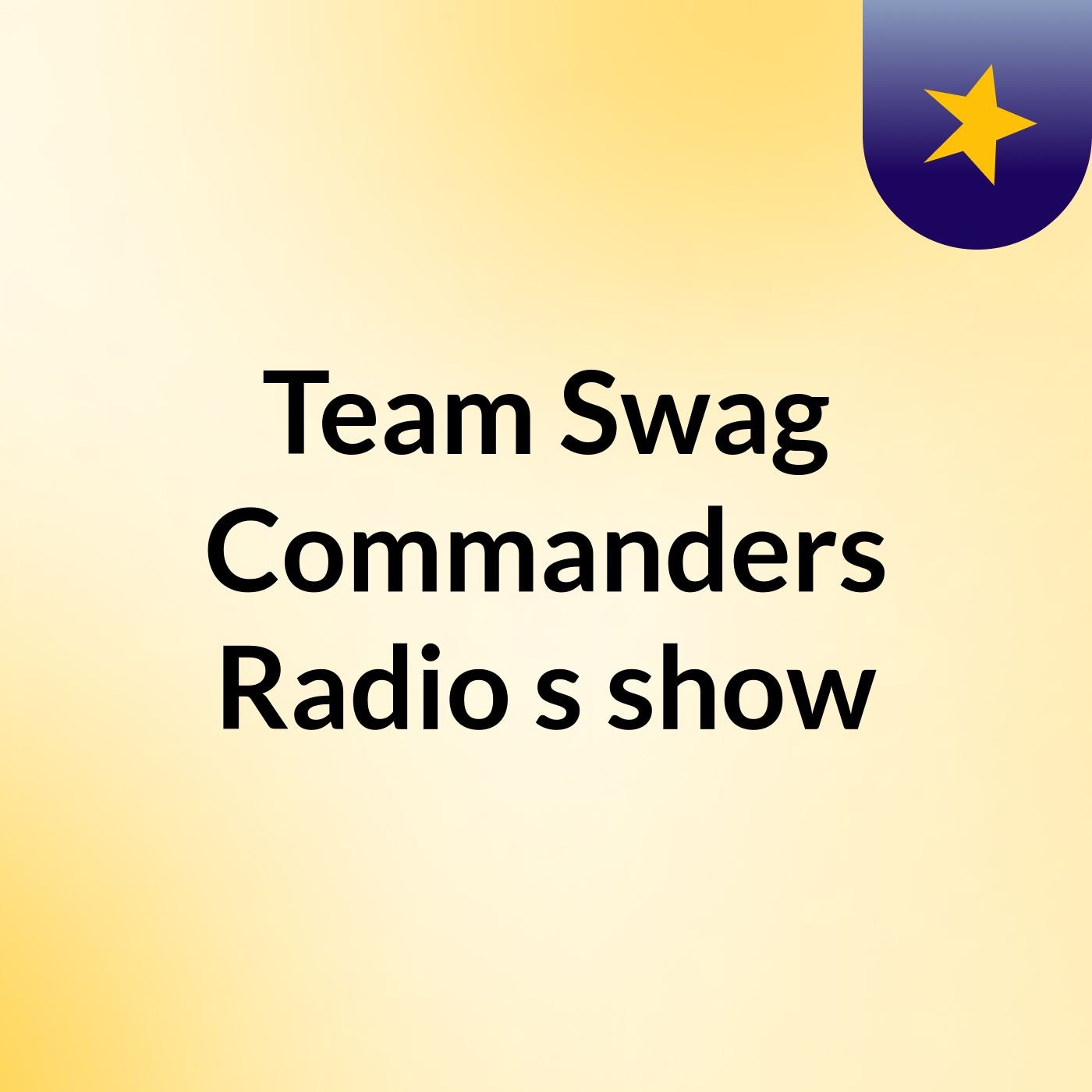 Team Swag Commanders Radio's show
