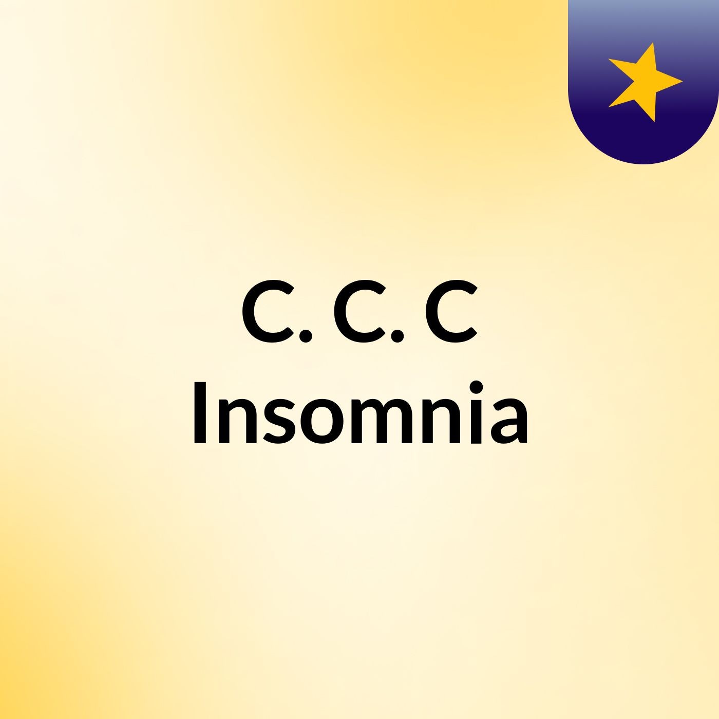 C. C. C Insomnia podcast artwork