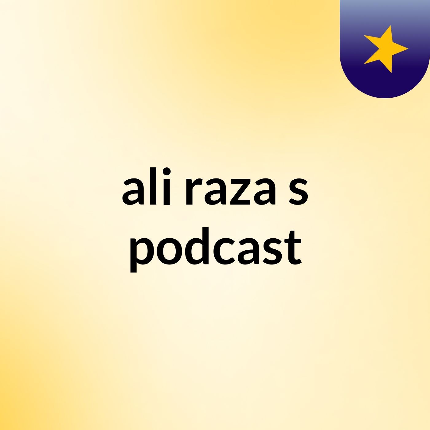 ali raza\'s podcast