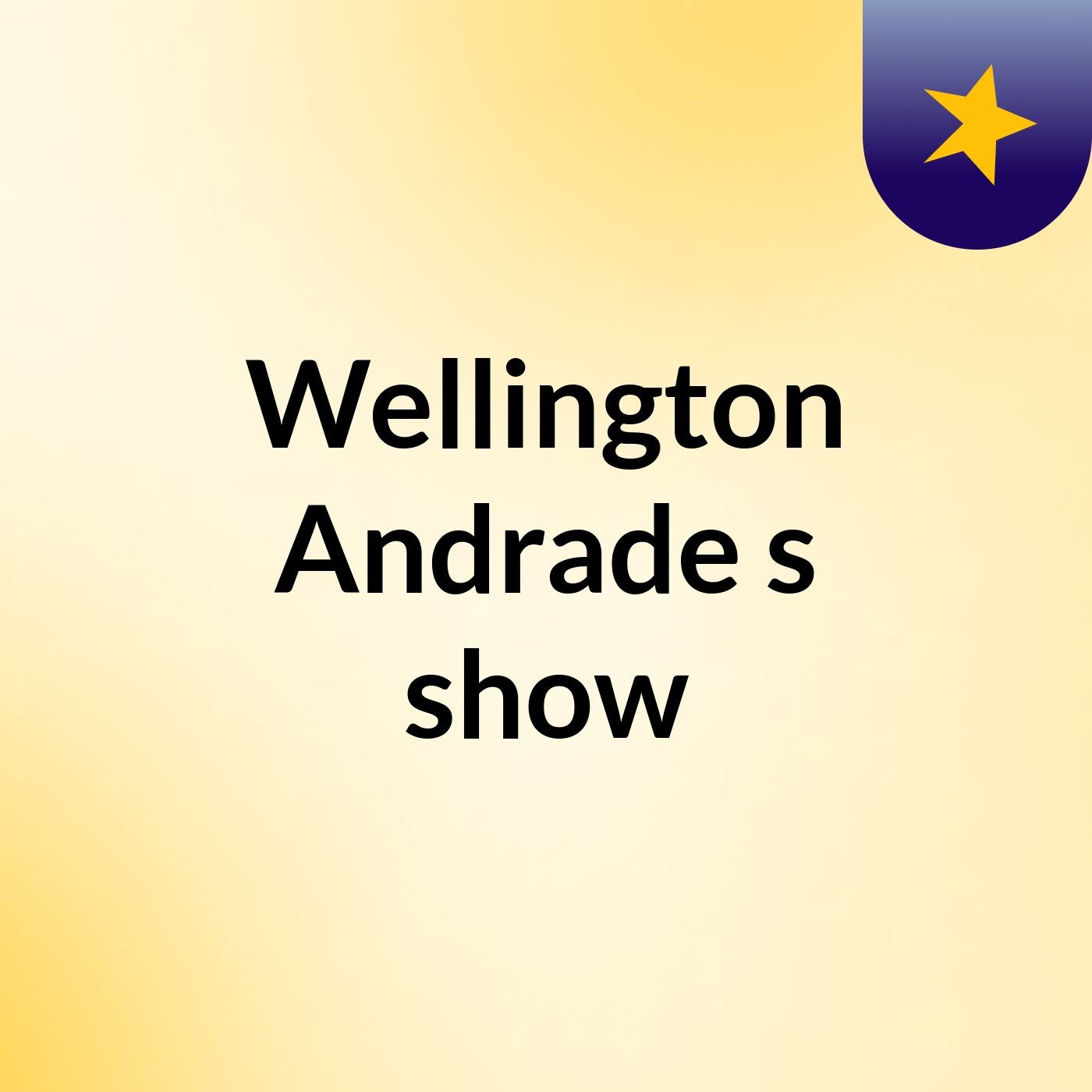 Wellington Andrade's show