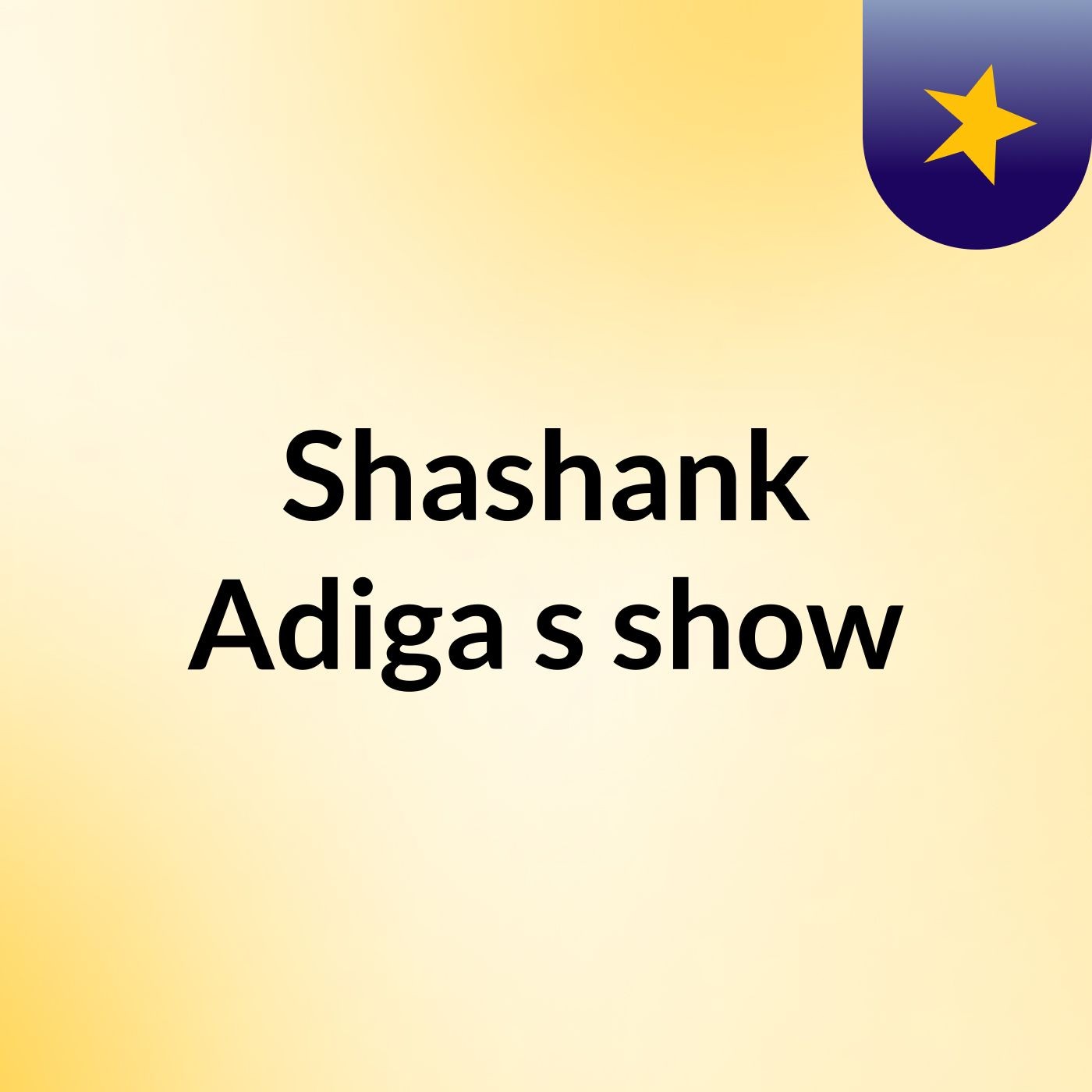 Shashank Adiga's show