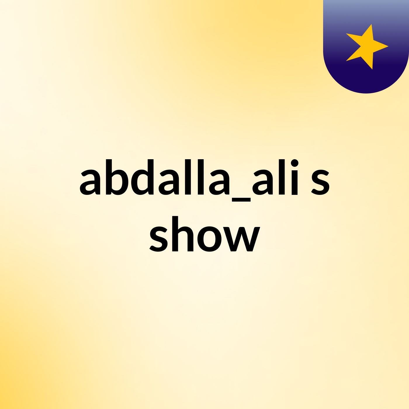 abdalla_ali's show