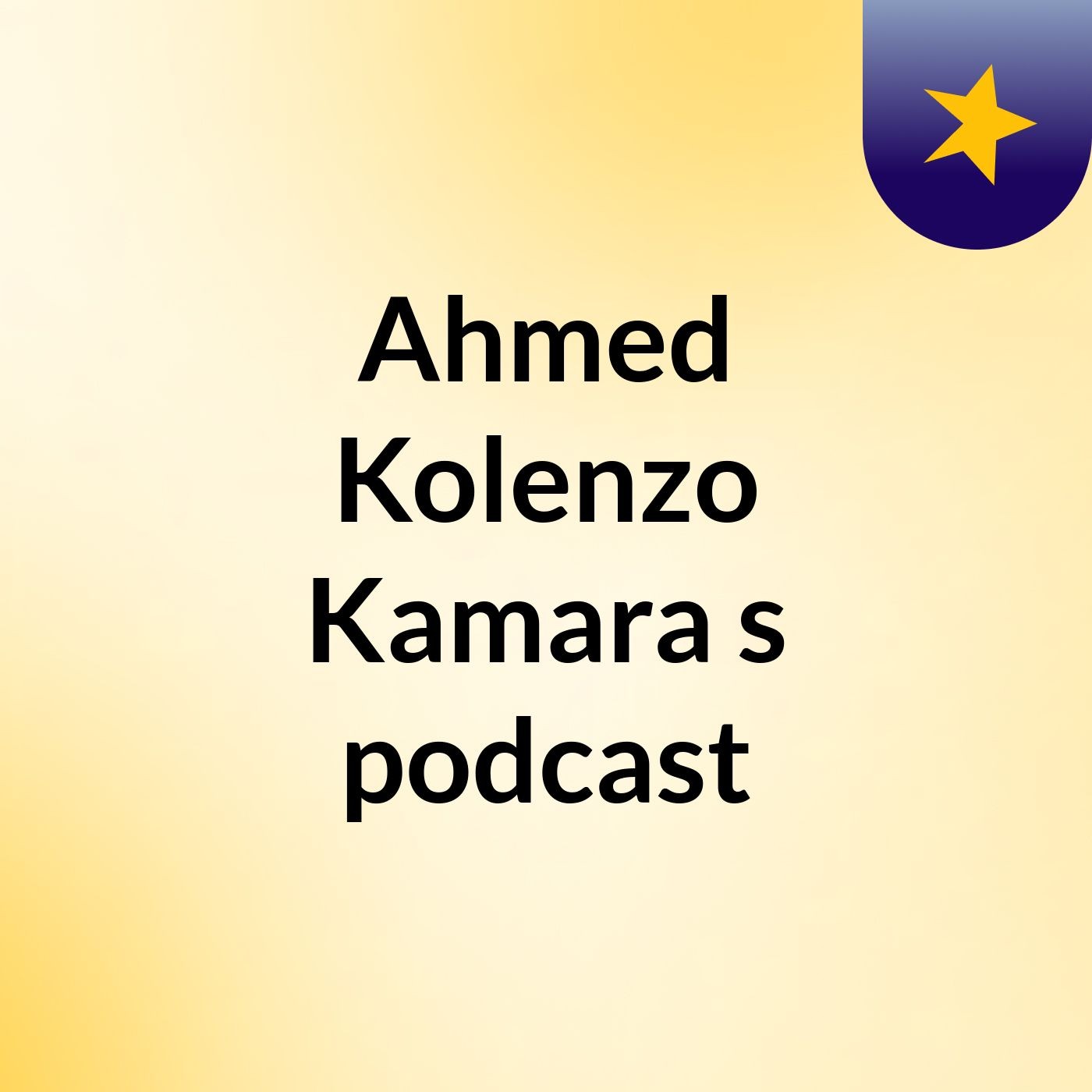 Ahmed Kolenzo Kamara's podcast