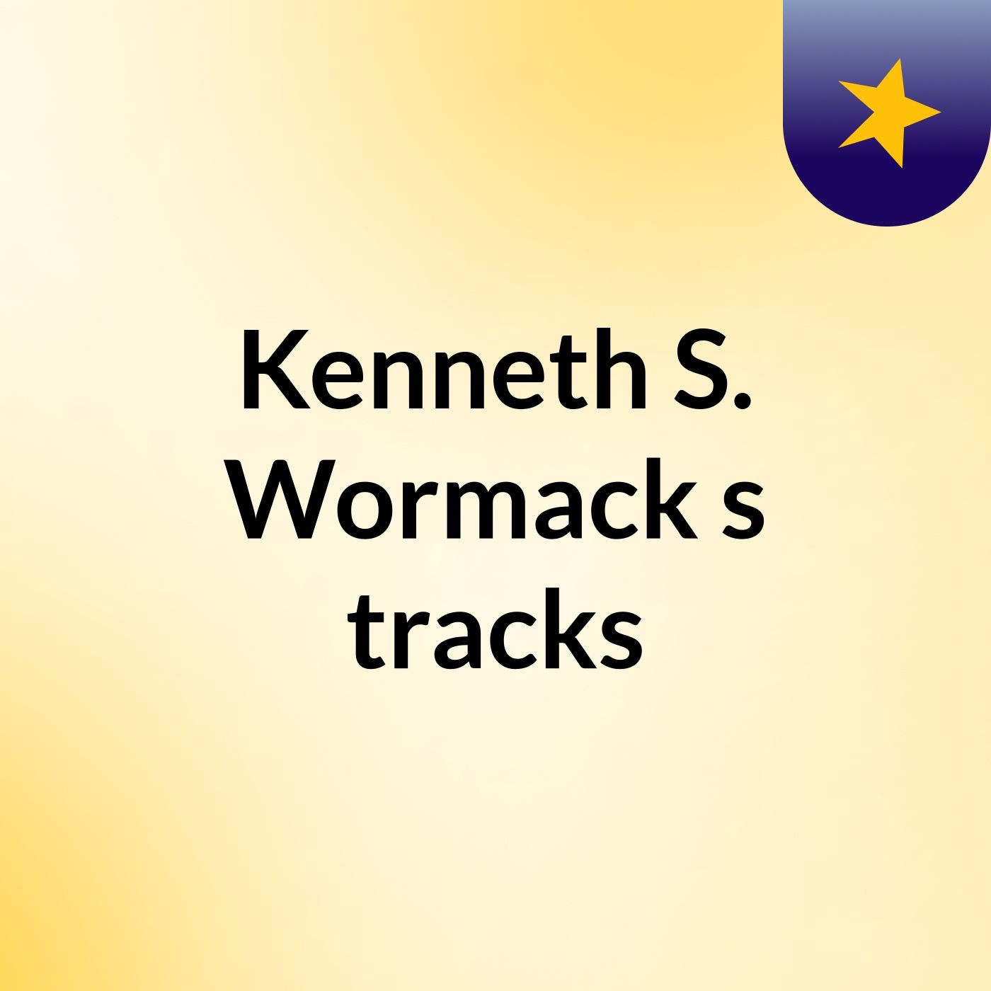 Kenneth S. Wormack's tracks