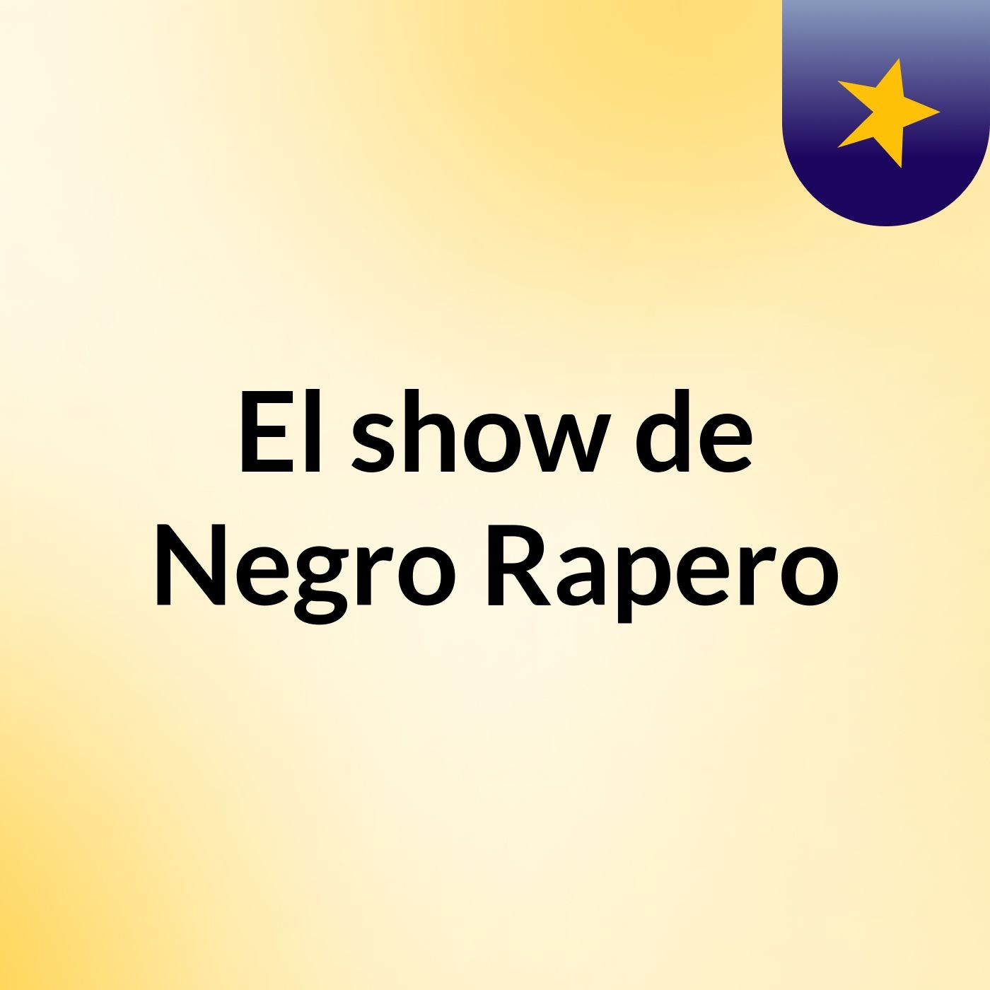 El show de Negro Rapero