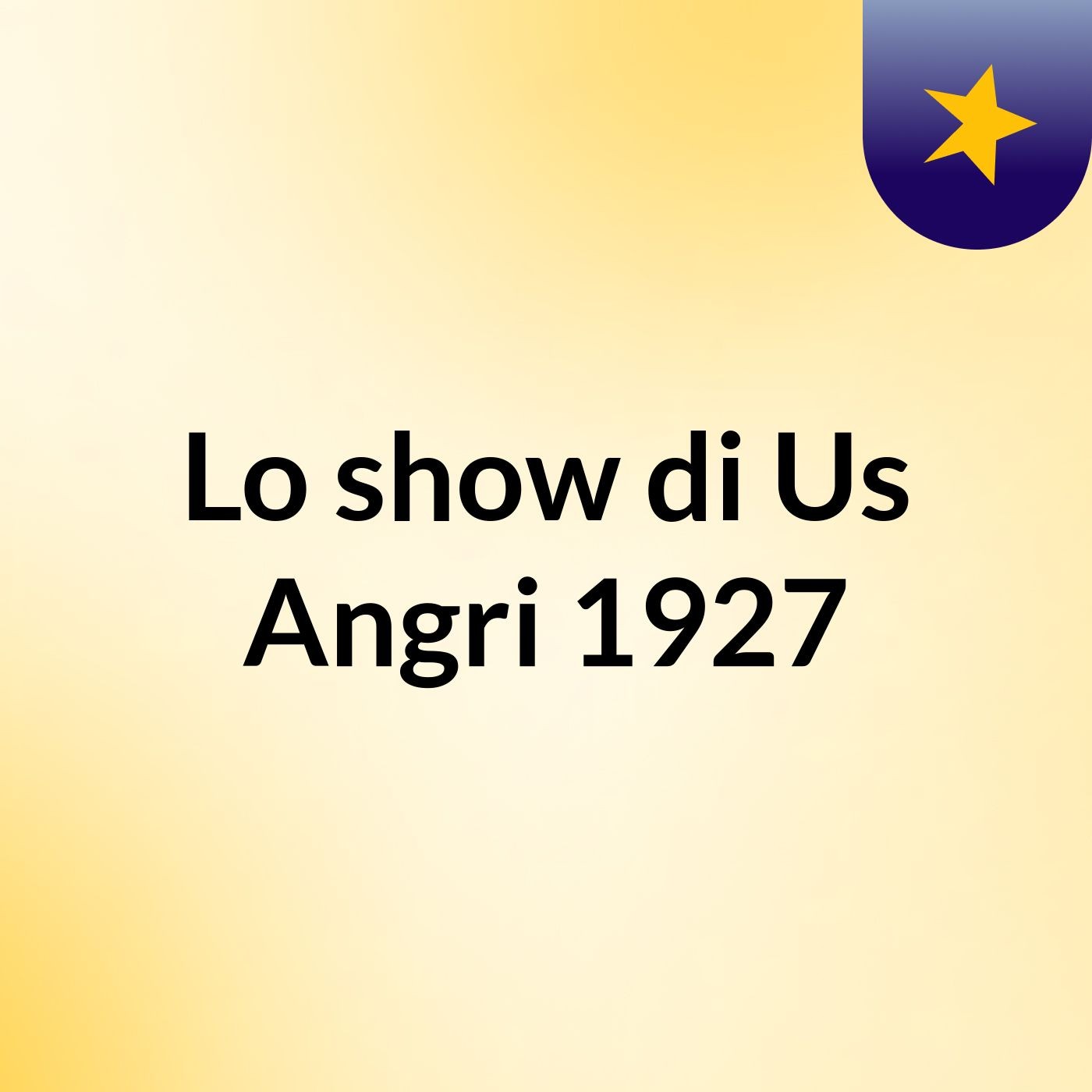 Lo show di Us Angri 1927