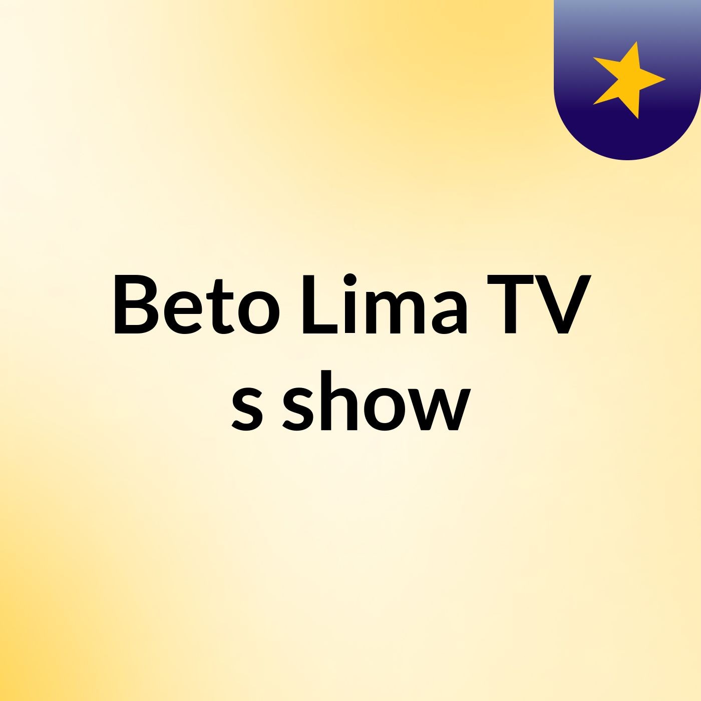 Radio Web- Beto Lima TV's show