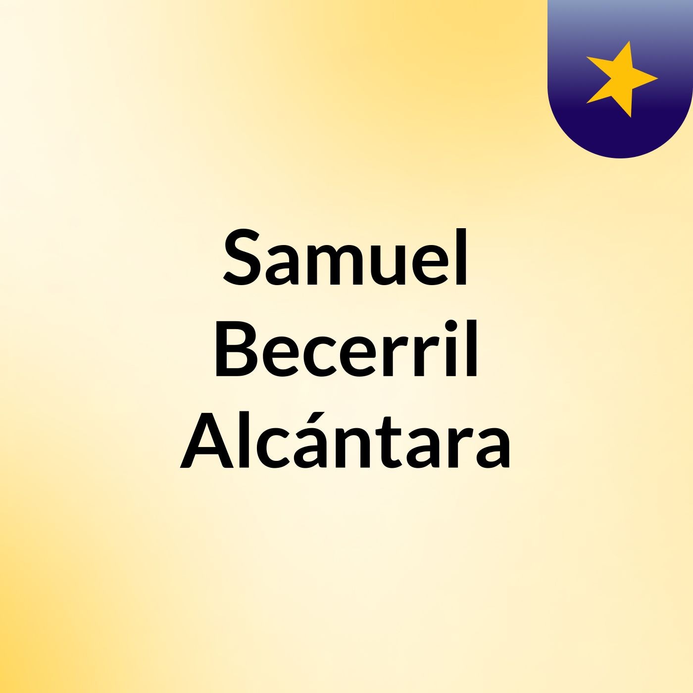 Samuel Becerril Alcántara