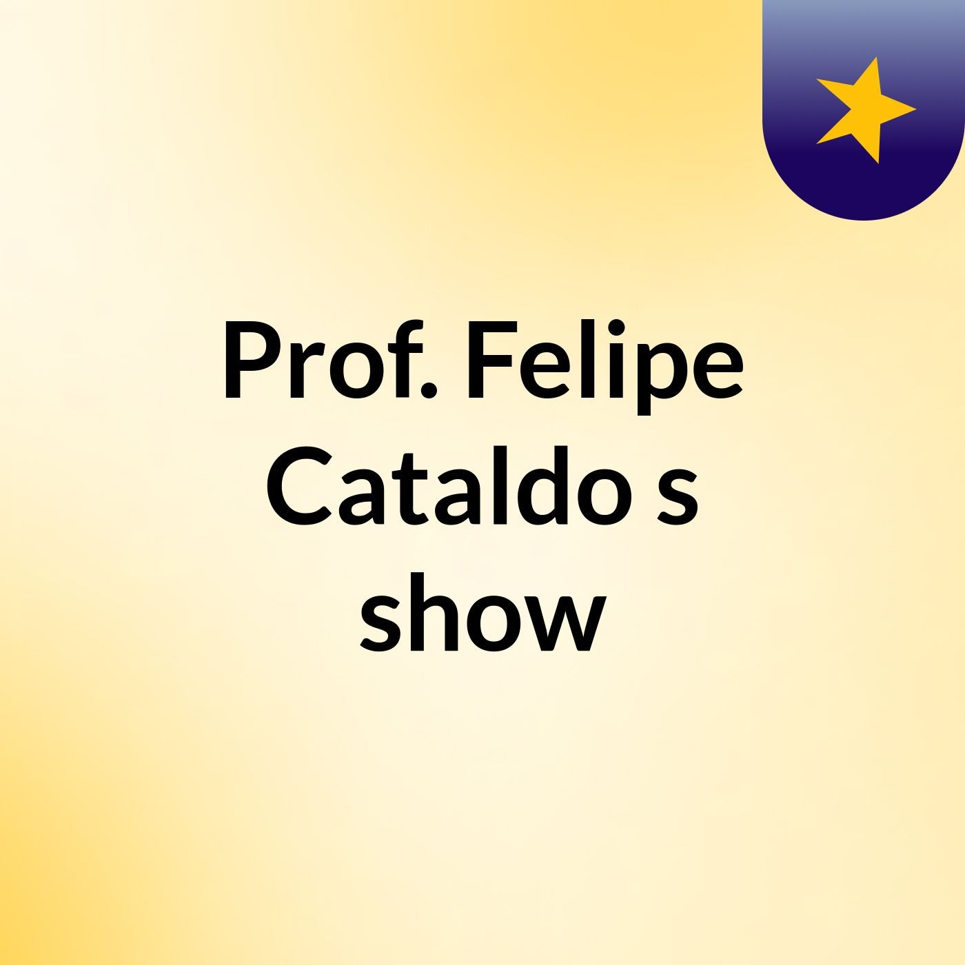 Prof. Felipe Cataldo's show