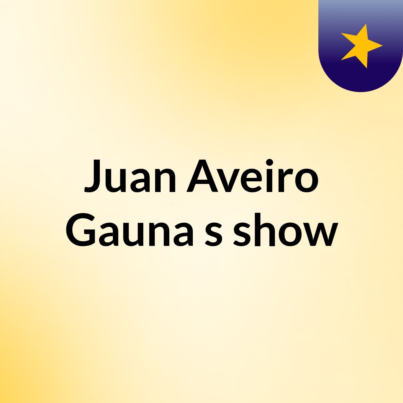 Juan Aveiro Gauna's show