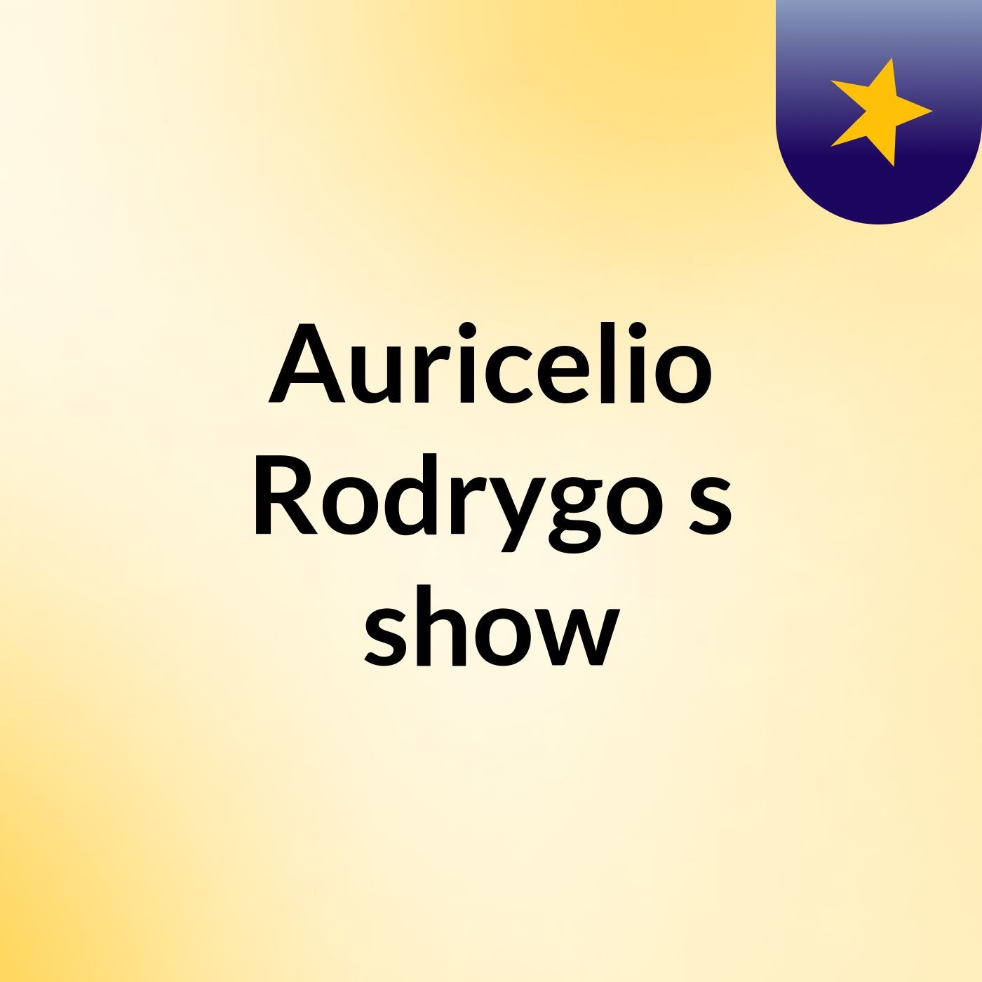 Auricelio Rodrygo's show