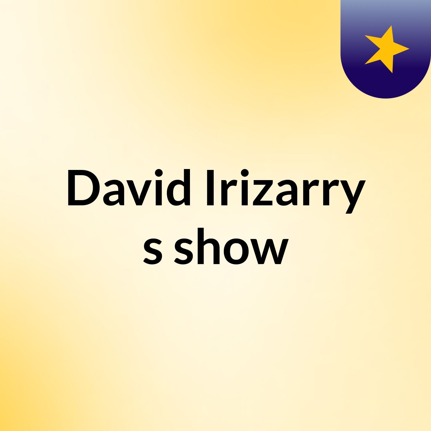 David Irizarry's show