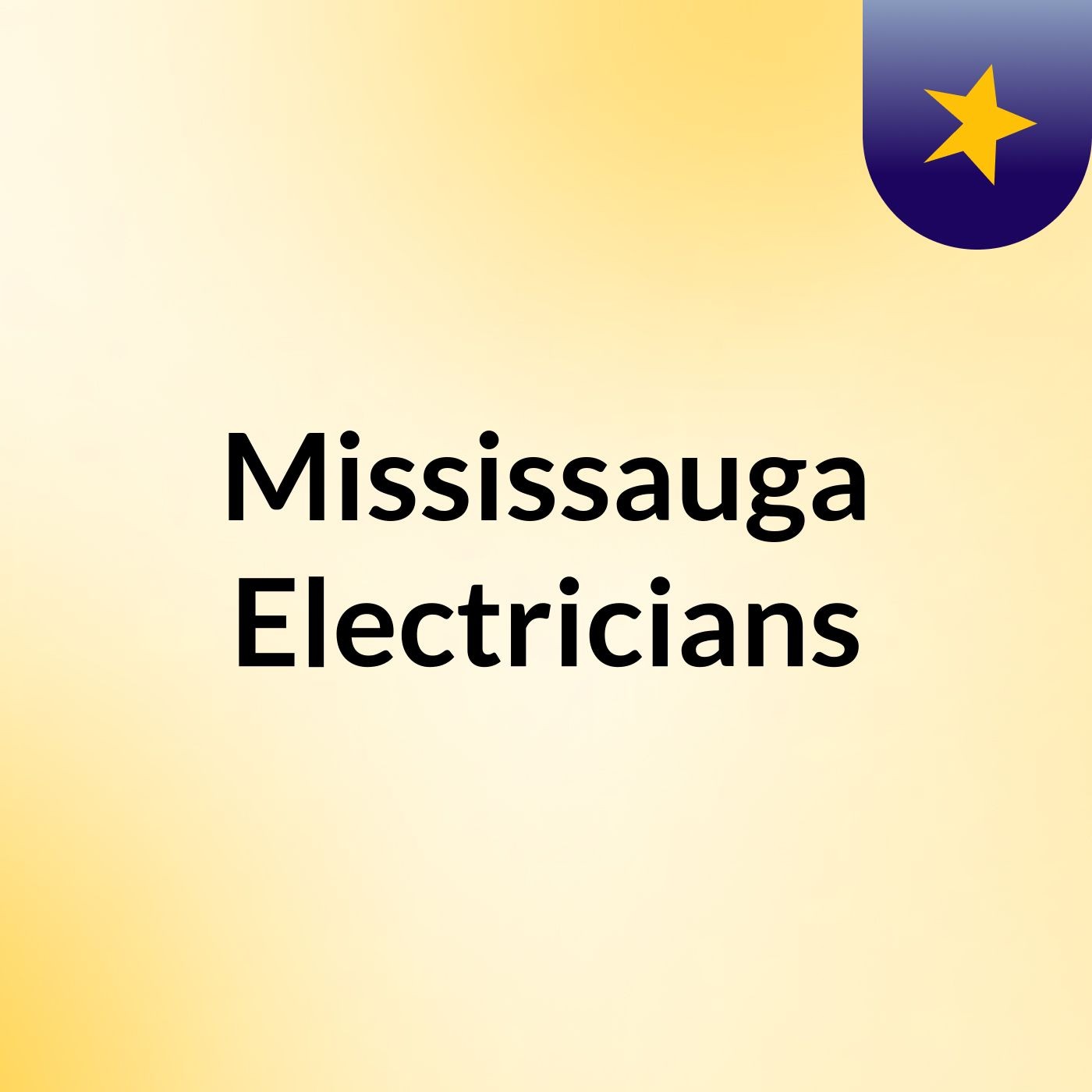 Mississauga Electricians cover art