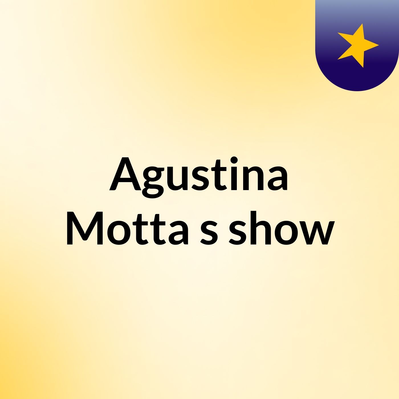 Agustina Motta's show