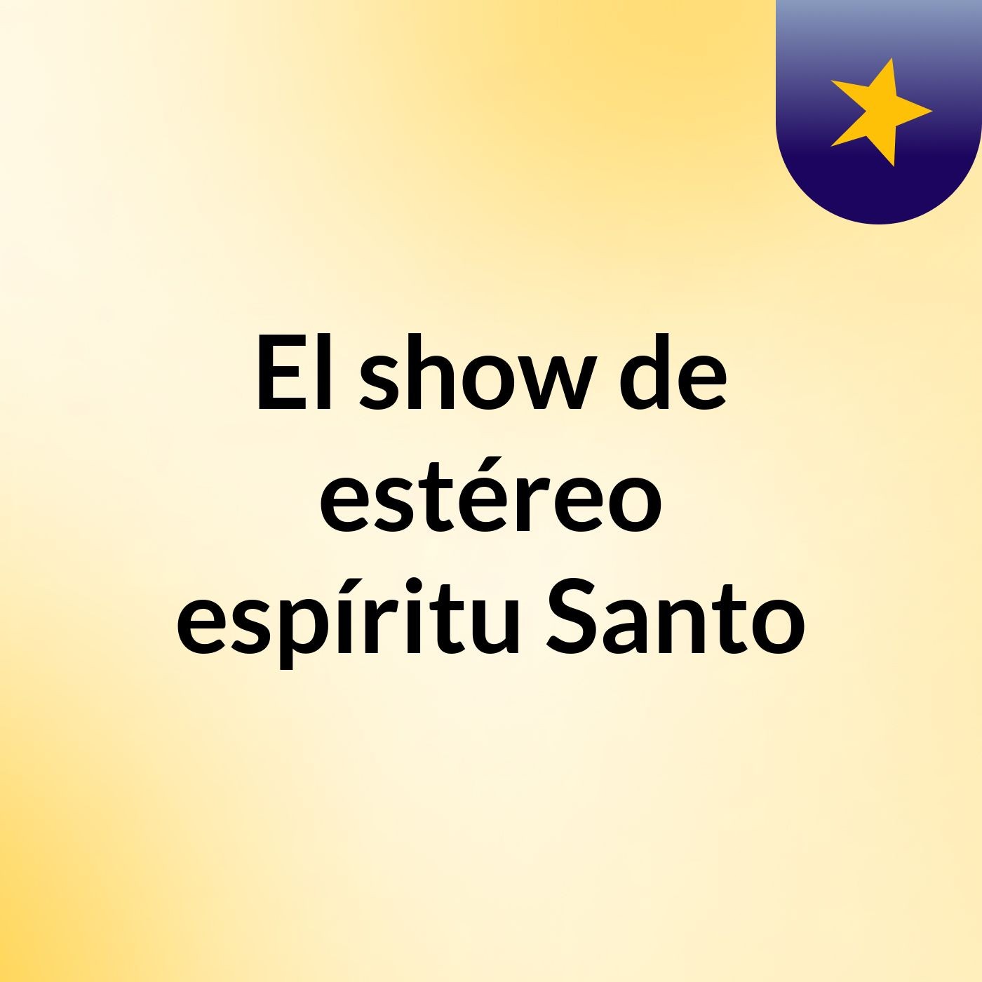 El show de estéreo espíritu Santo