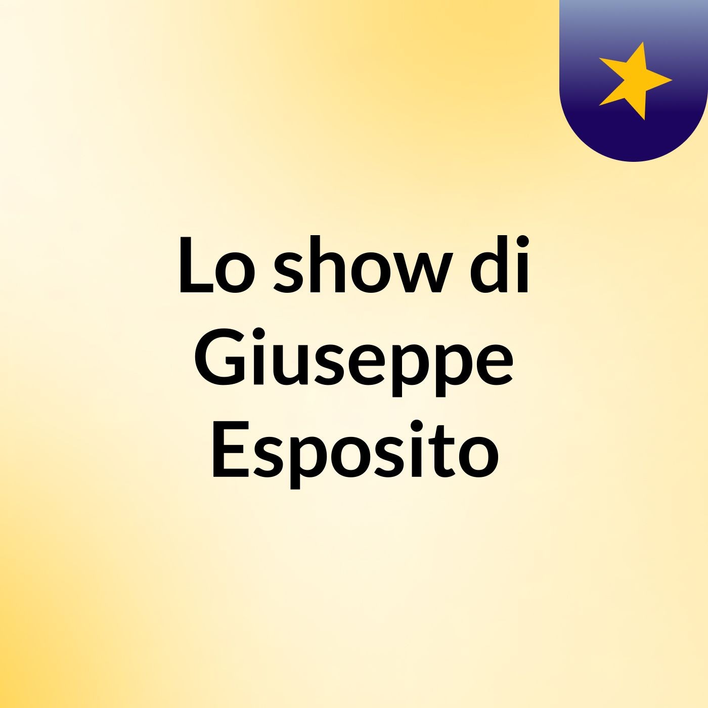 Lo show di Giuseppe Esposito