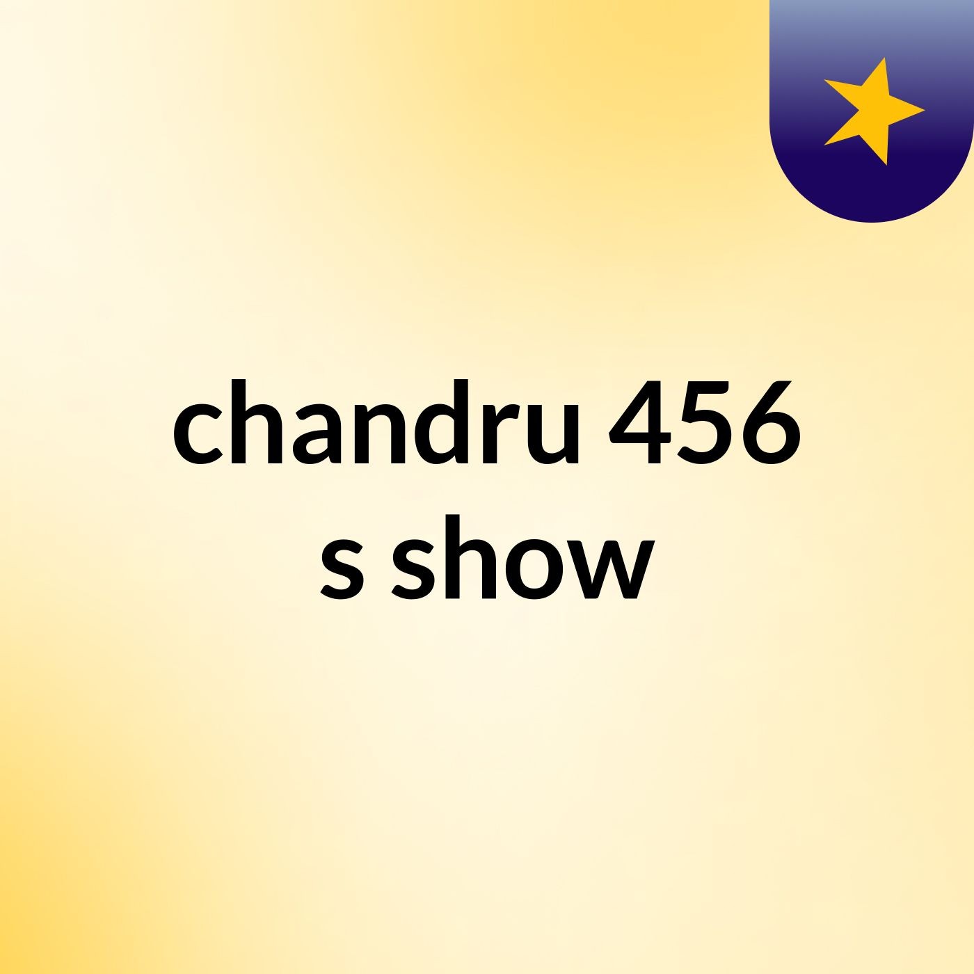 chandru 456\'s show